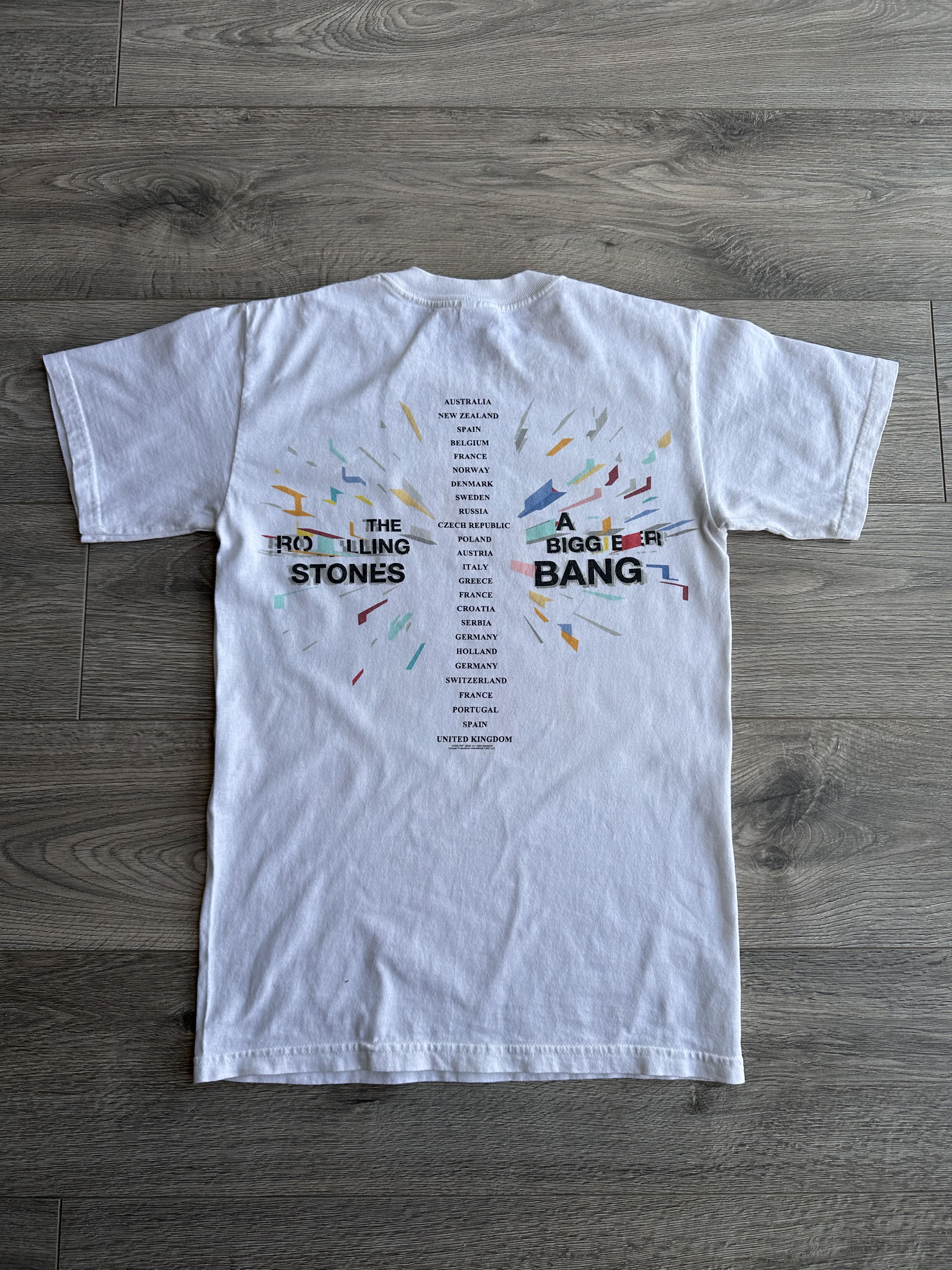 The Rolling Stones × Vintage The Rolling Stones T shirt Size US S / EU 44-46 / 1 - 6 Thumbnail