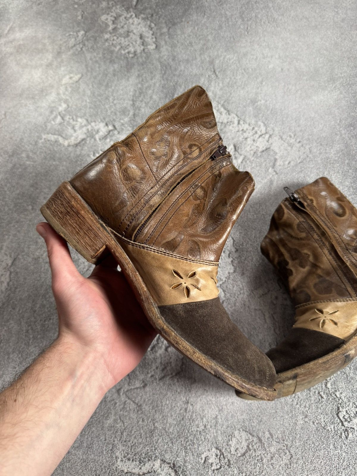 MoMA MOMA 38.5 wester cowboy shoes boots avantgarde retro Size US 8.5 / IT 38.5 - 14 Thumbnail