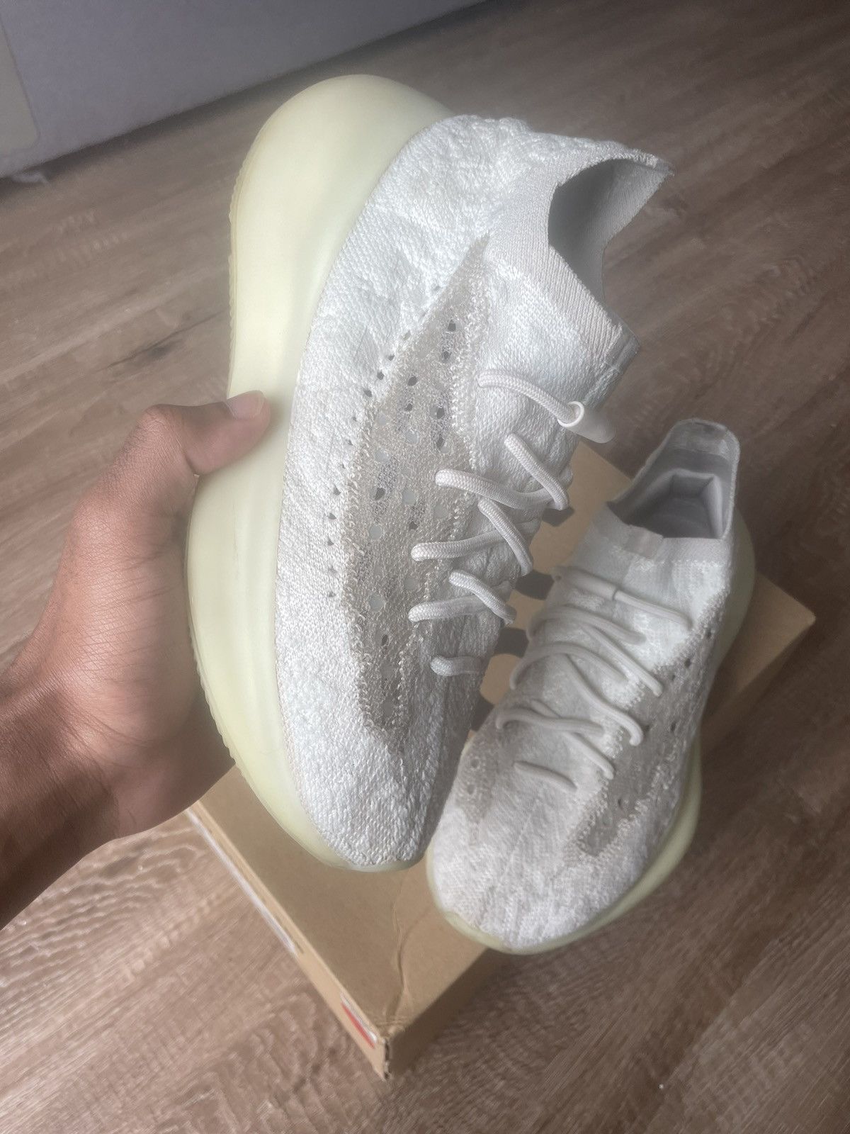 Adidas × Yeezy Yeezy Boost 380 Calcite Glow Size US 8 / EU 41 - 7 Thumbnail