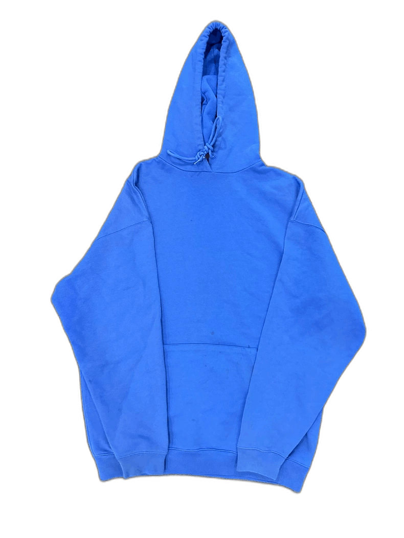 Balenciaga Balenciaga Blue Logo Hoodie M Size US M / EU 48-50 / 2 - 1 Thumbnail