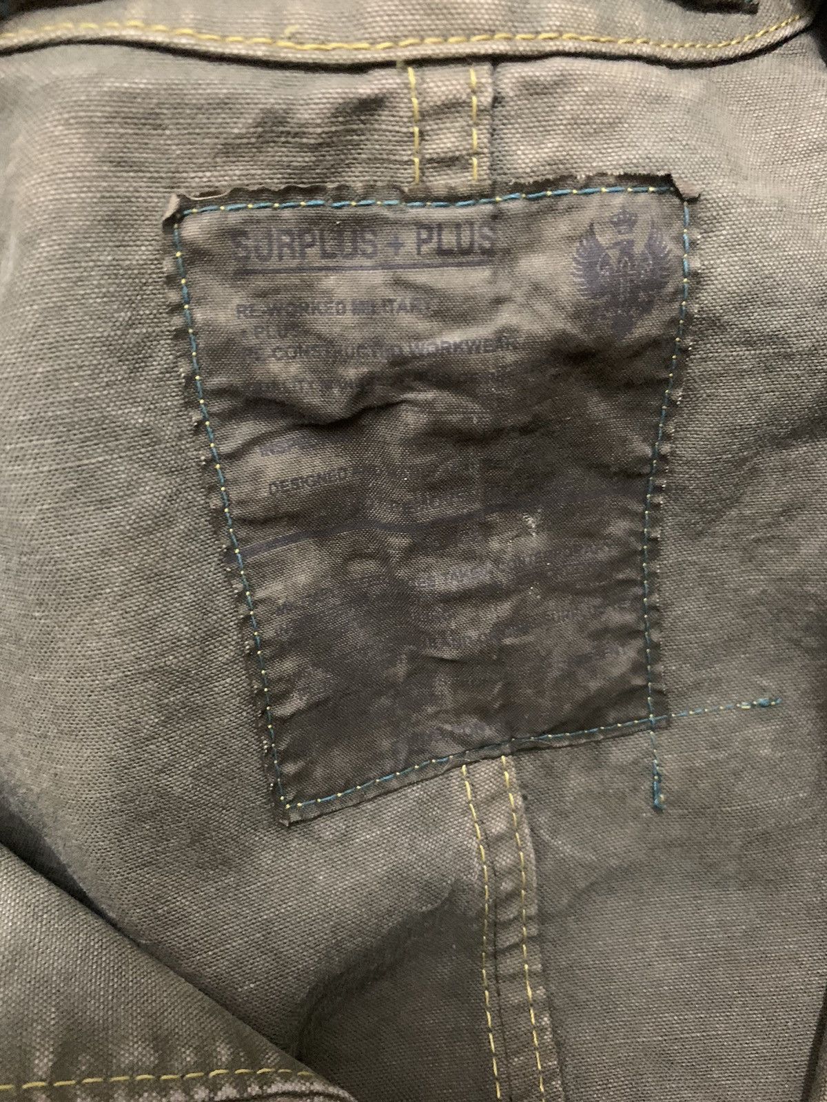 Surplus Research VINTAGE SURPLUS+ PLUS TACTICAL JACKET RARE JACKET Size US L / EU 52-54 / 3 - 7 Thumbnail