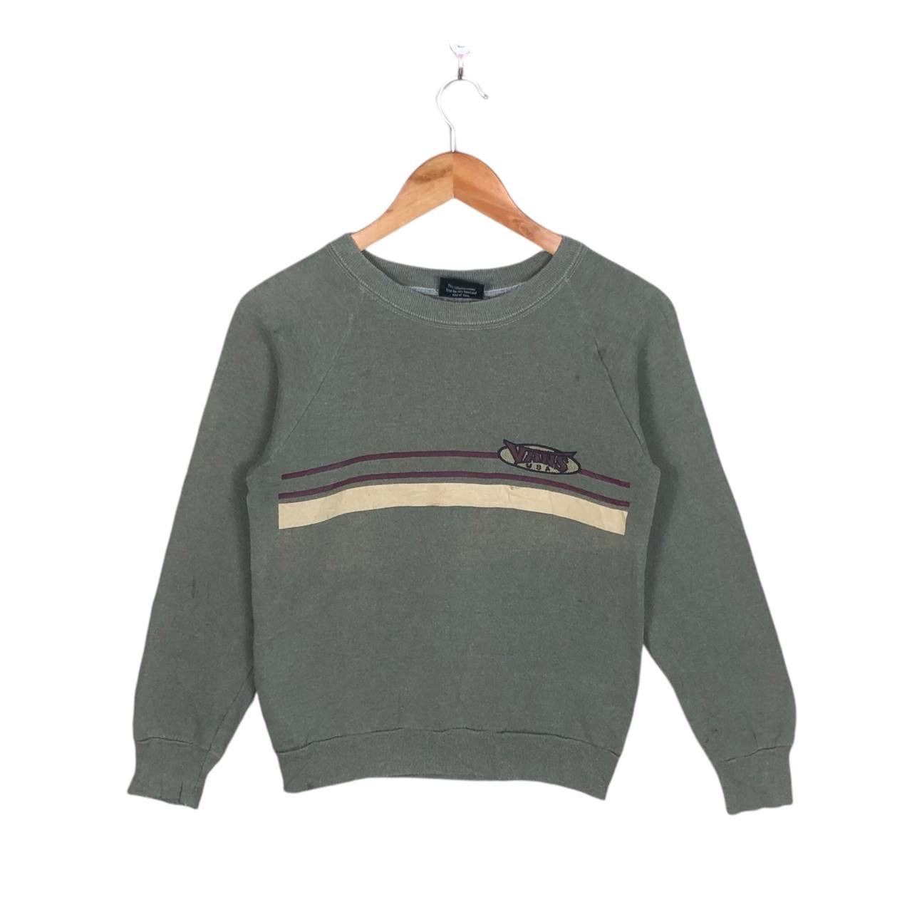 Vans × Vintage Vintage 90s Vans Skateboard Sweatshirt Size US S / EU 44-46 / 1 - 1 Thumbnail