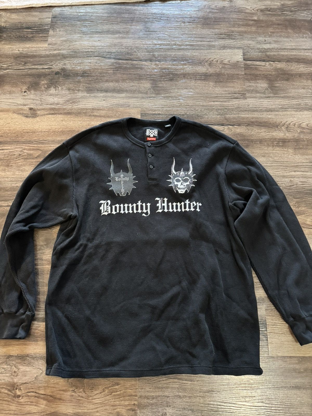 Bounty Hunter × Supreme Supreme x Bounty Hunter Henley Thermal Size US L / EU 52-54 / 3 - 1 Thumbnail