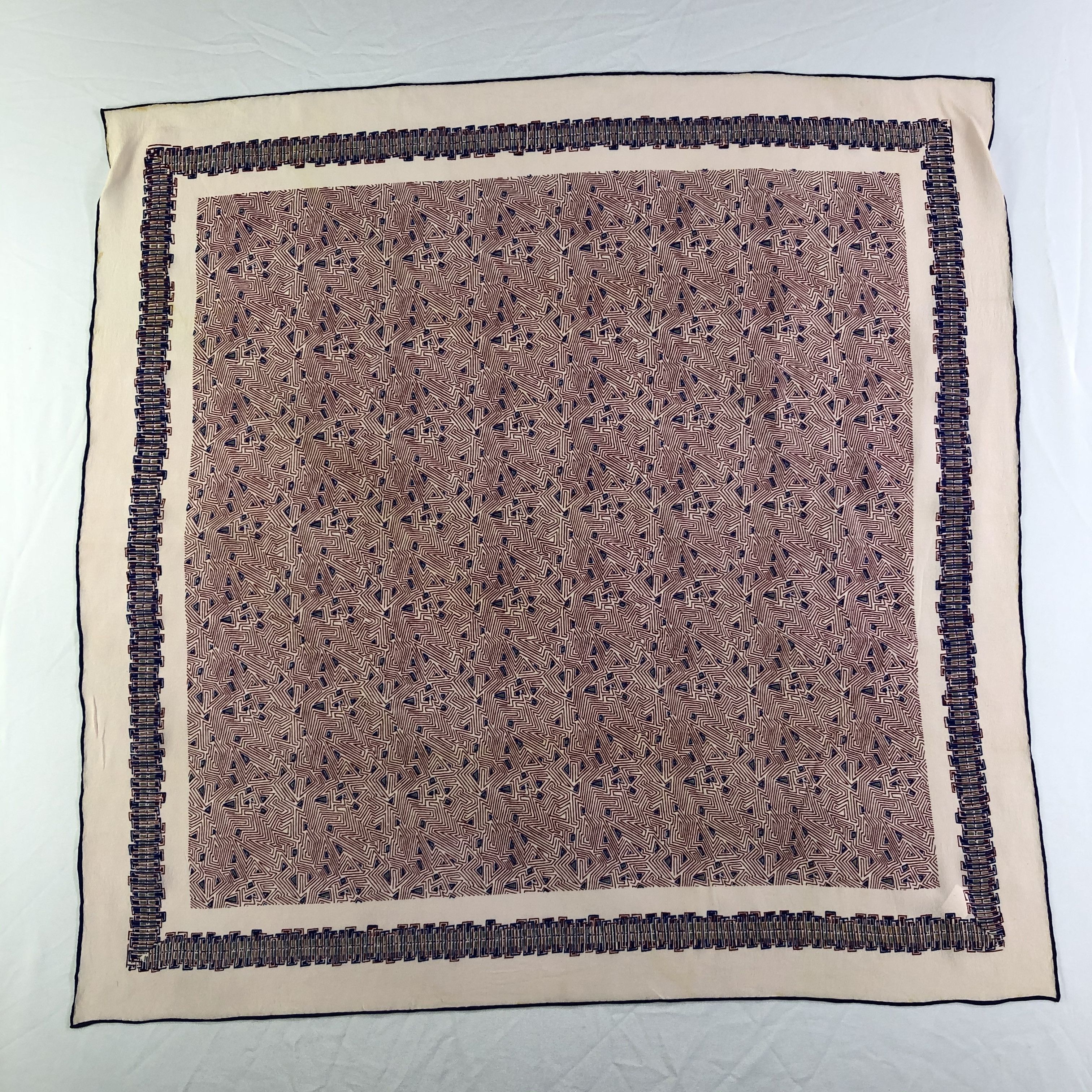 Vintage Vintage Silk Scarf Size ONE SIZE - 2 Thumbnail