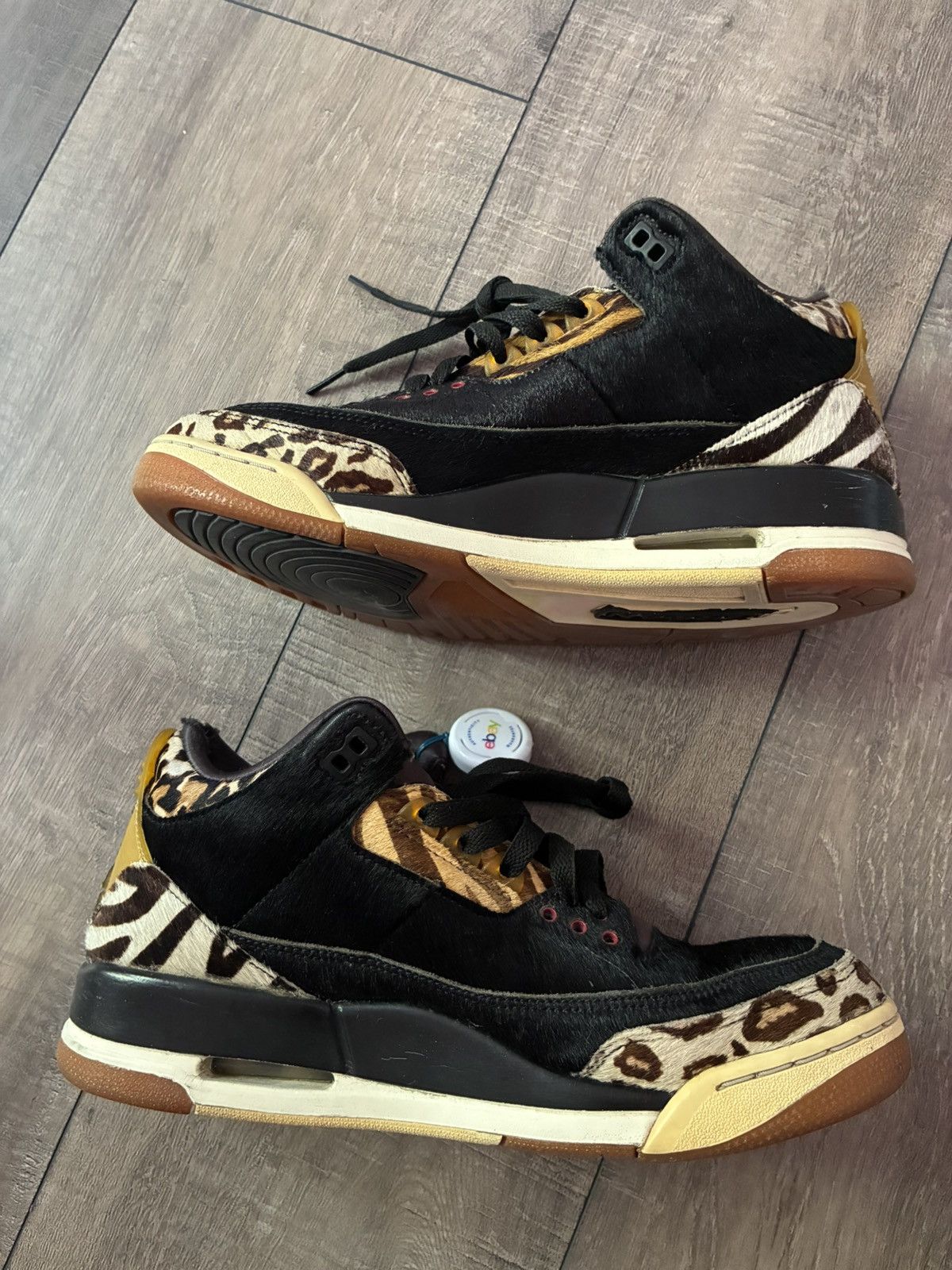 Jordan Brand Jordan 3 Retro Animal Instinct Se Size US 8.5 / EU 41-42 - 2 Thumbnail