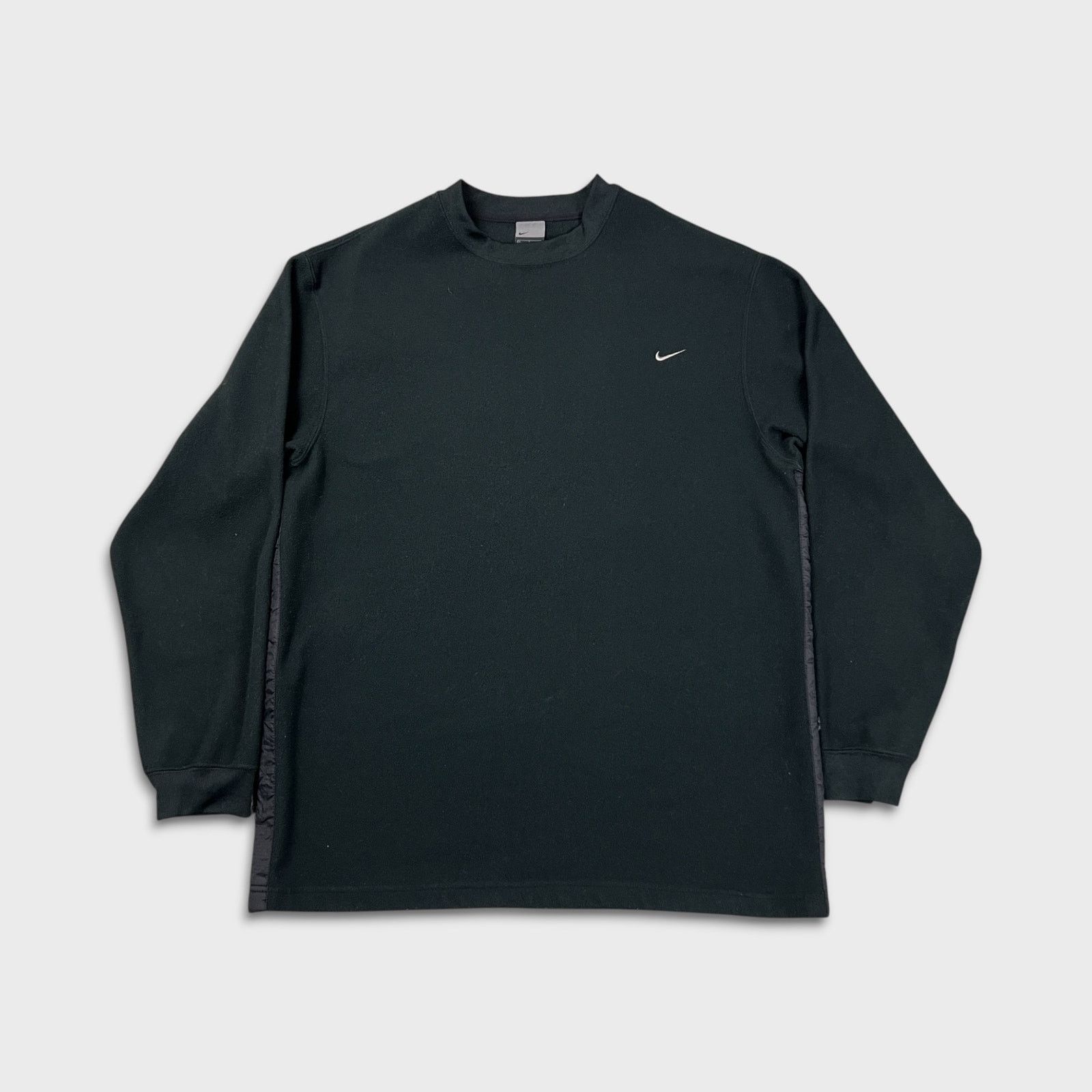 Nike × Vintage Nike Fleece Sweatshirt Sportswear Swoosh Pullover Crewneck Size US L / EU 52-54 / 3 - 1 Thumbnail