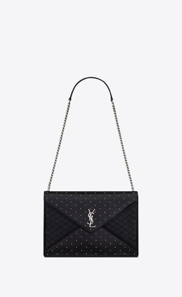 Saint Laurent Paris o1bcso1str0325 Size: OS/Gaby Chain Bag in Black Size ONE SIZE - 1 Thumbnail
