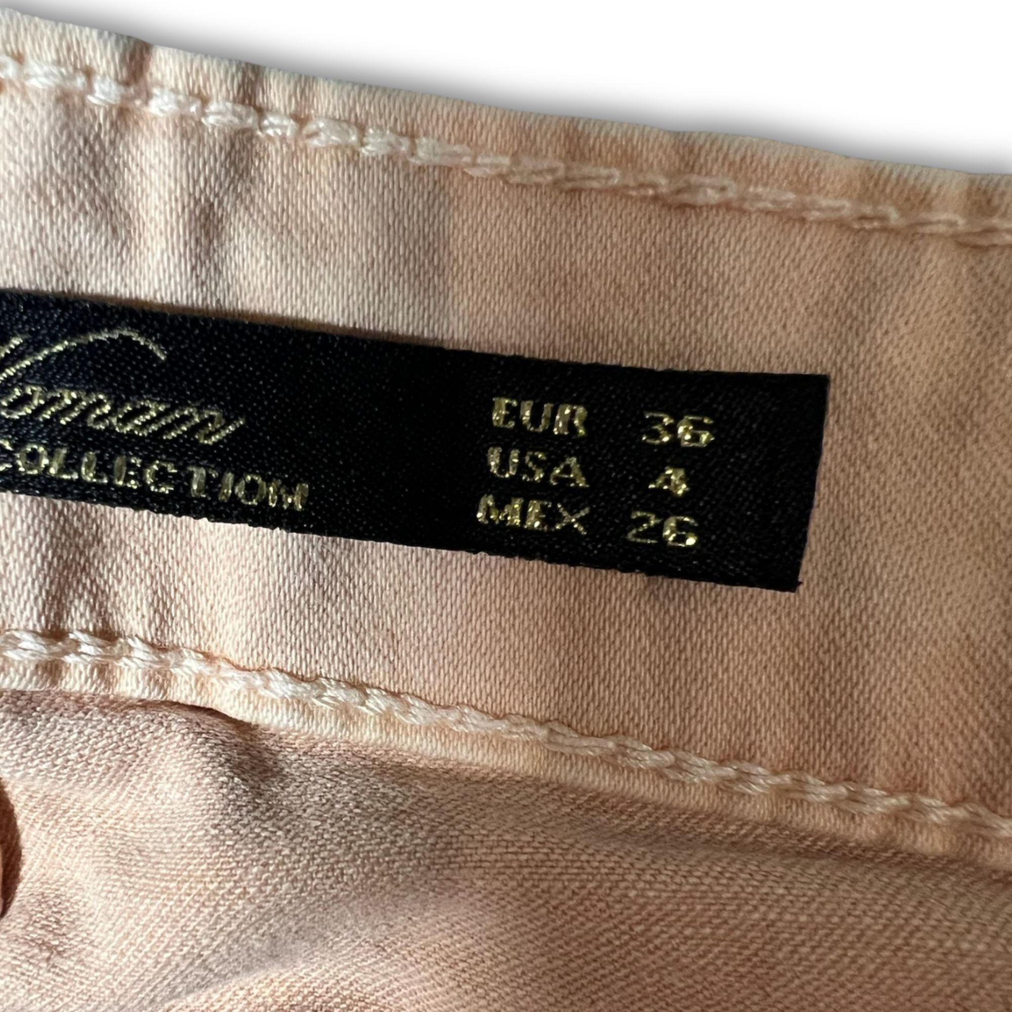 Other Leara Woman Slim Fit Beige Skinny Jeans Size 4 97% Cotton 3% Size 27" / US 4 / IT 40 - 7 Thumbnail