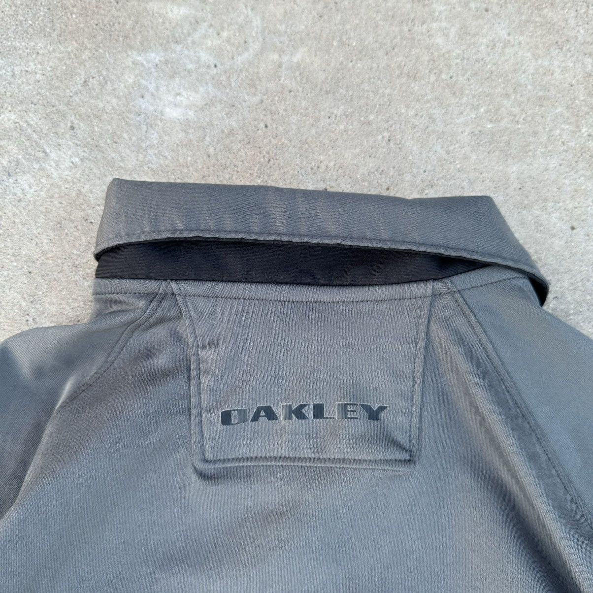 JNCO × Nike × Oakley Vintage Y2K Grey Oakley Center Graphic Polo Medium Size US M / EU 48-50 / 2 - 10 Thumbnail