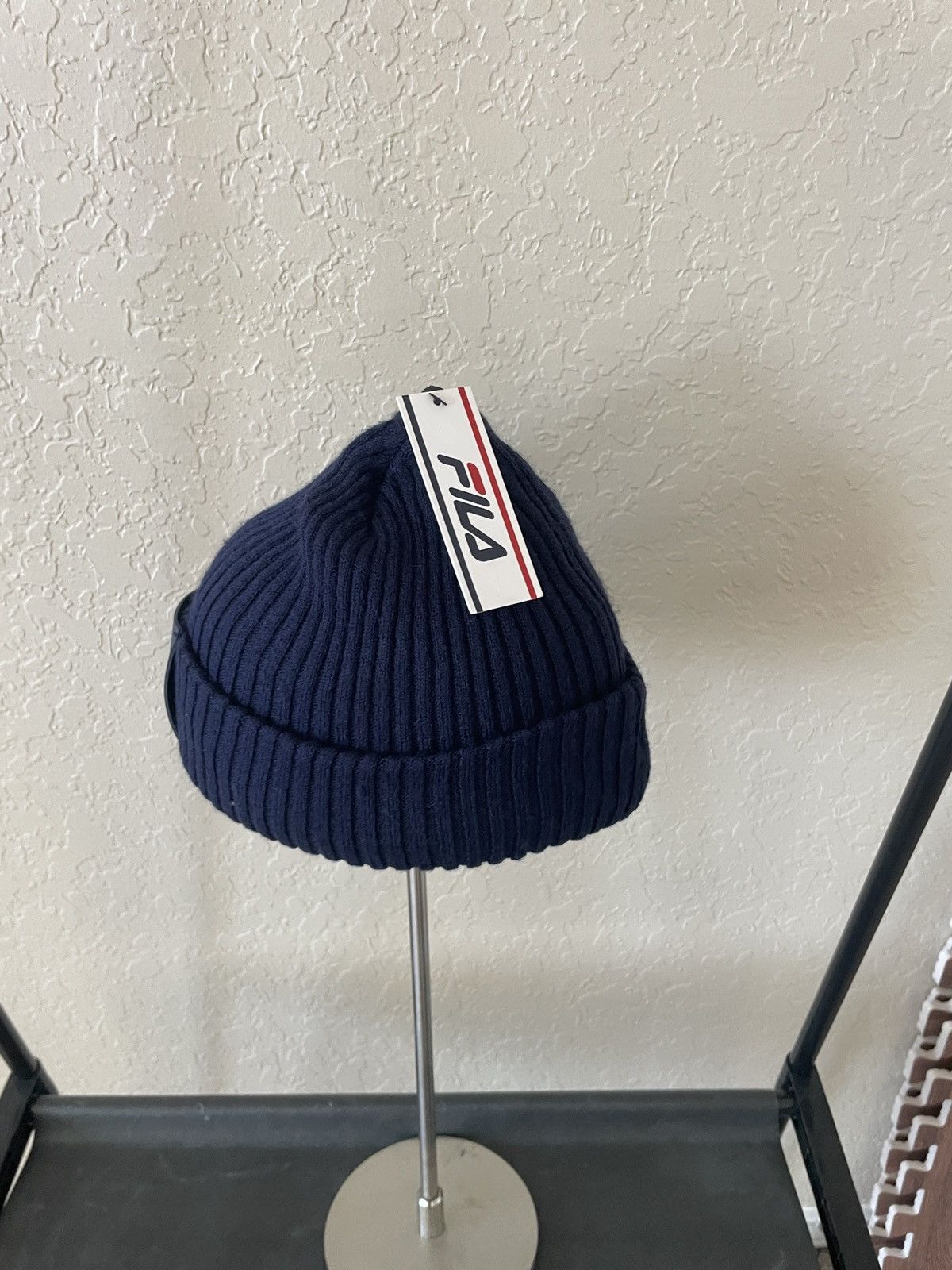 Fila Peacoat Ribbed Beanie Nwt 20.00 Size ONE SIZE - 7 Thumbnail