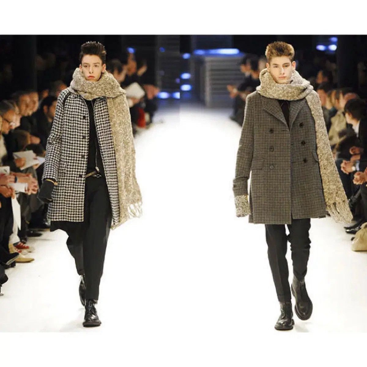 Dior DIOR HOMME BY HEDI SLIMANE 2007 AW/FW RUNWAY CLASSIC SCARF Size ONE SIZE - 2 Thumbnail