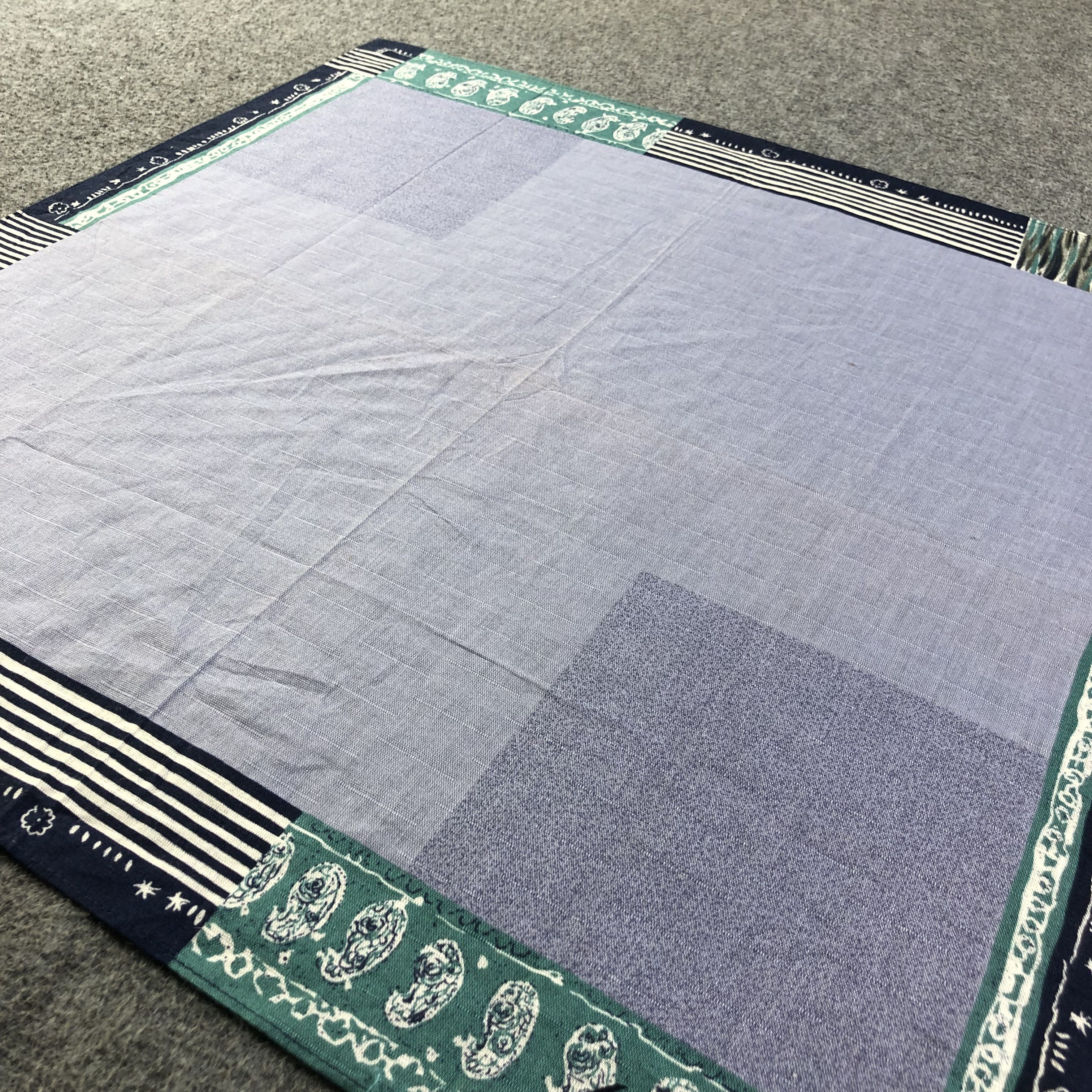 Kansai Yamamoto × Vintage Kansai Handkerchief Neckerchief Bandana H2311 Size ONE SIZE - 4 Thumbnail