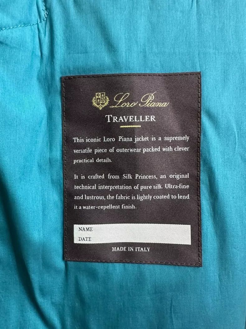 Loro Piana Loro Piana Silk Traveller Jacket Green- Size US M / EU 48-50 / 2 - 4 Thumbnail