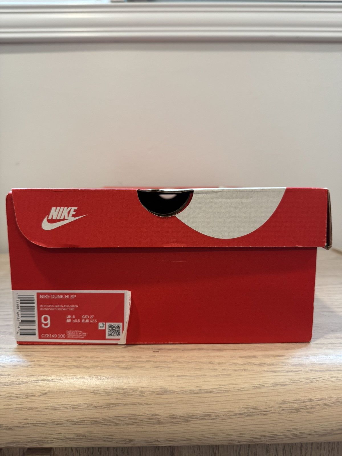 Nike Nike Dunk High SP Spartan Green Size 9 Size US 9 / EU 42 - 9 Thumbnail