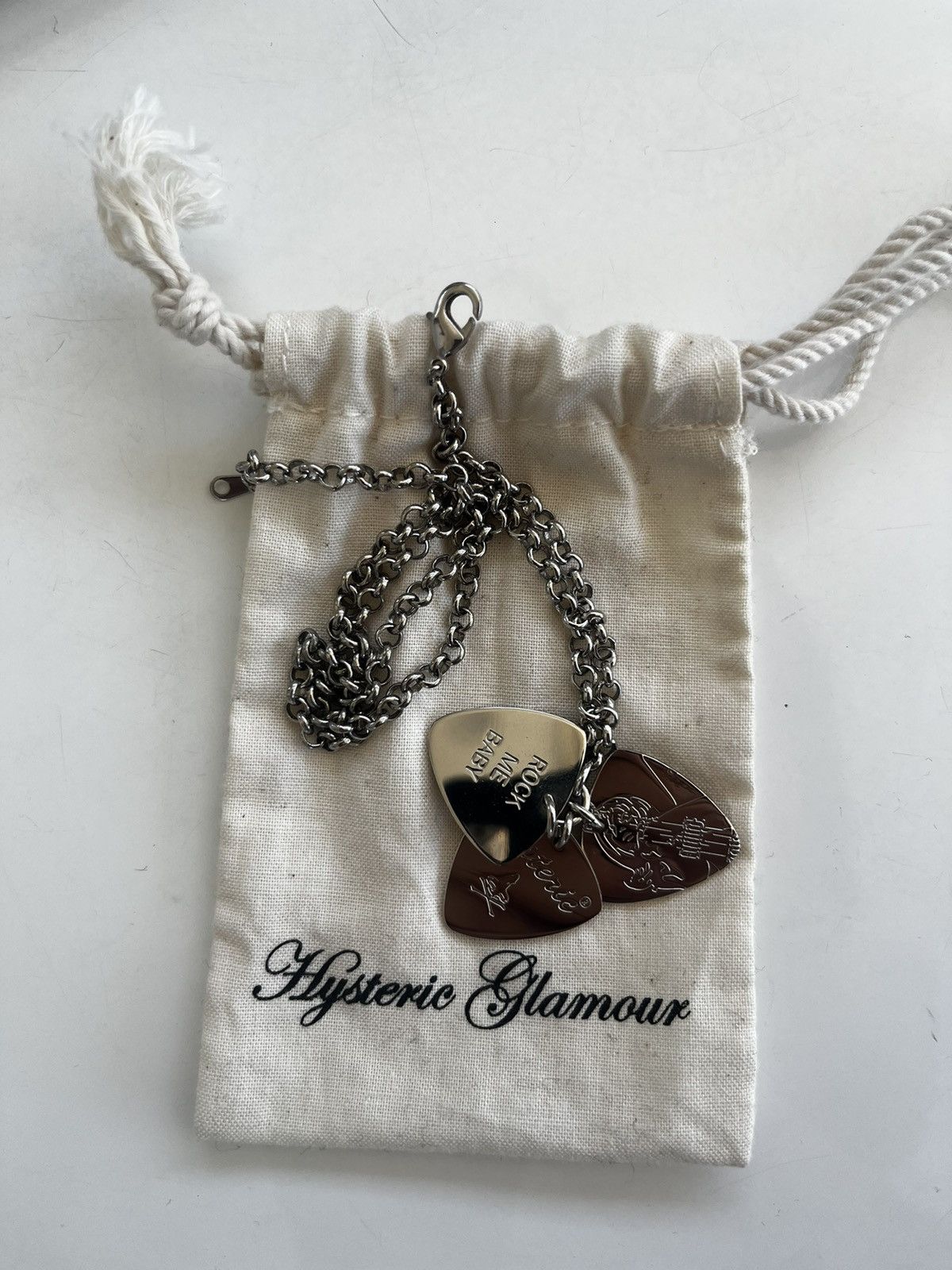 Hysteric Glamour Pick Necklace Guitar Girl <No.1377>