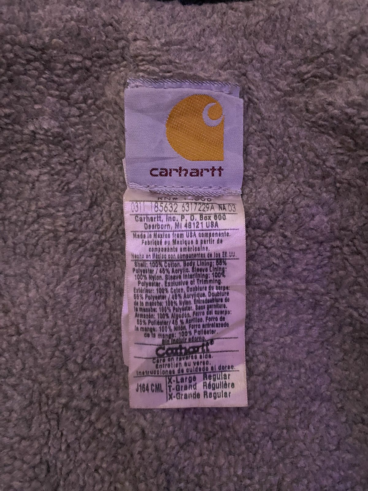 Carhartt Insulated winter/work carhartt jacket Size US XL / EU 56 / 4 - 4 Thumbnail