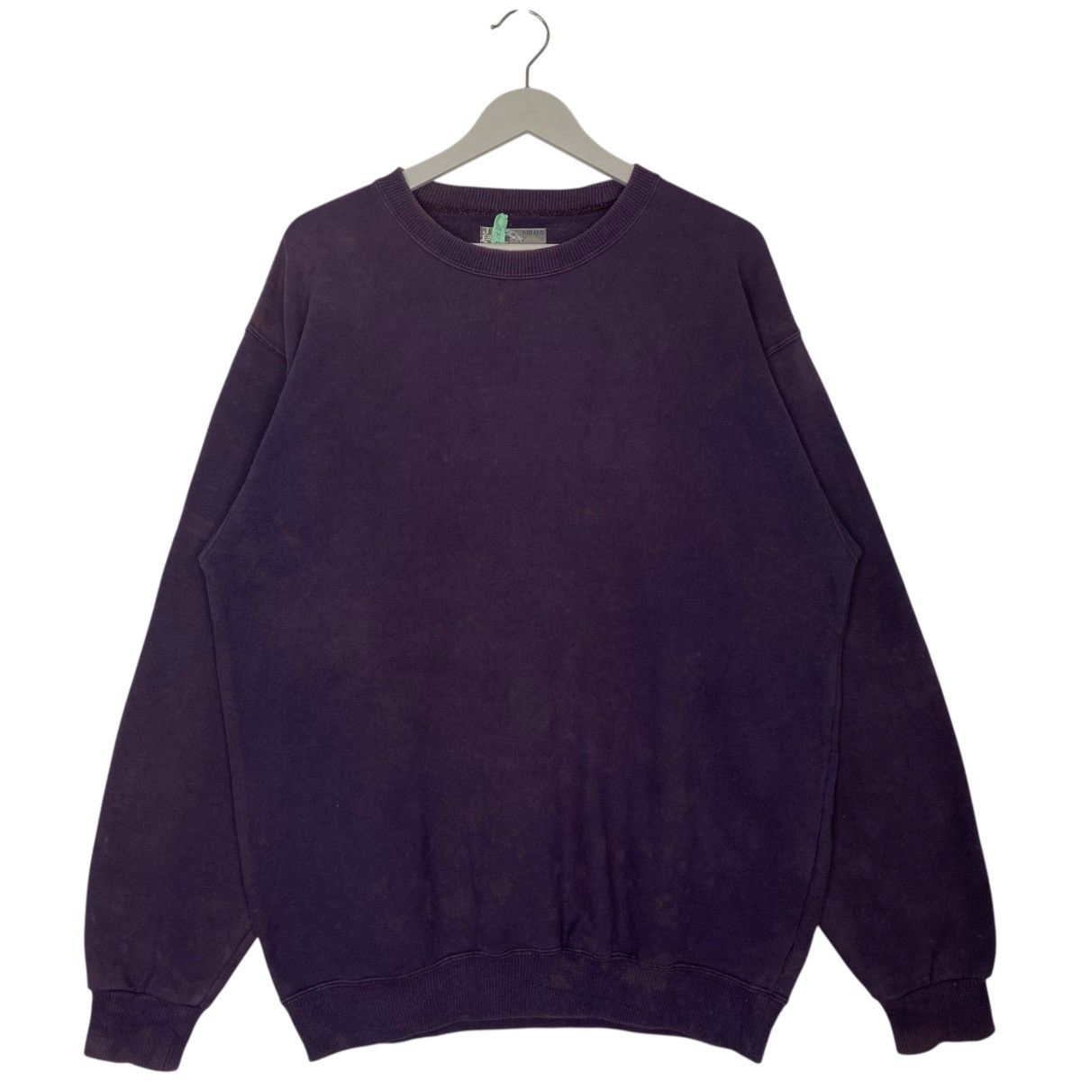Vintage Vintage 90s Kenzo Embroidered Sweatshirt Crewneck Purple Size US L / EU 52-54 / 3 - 1 Thumbnail