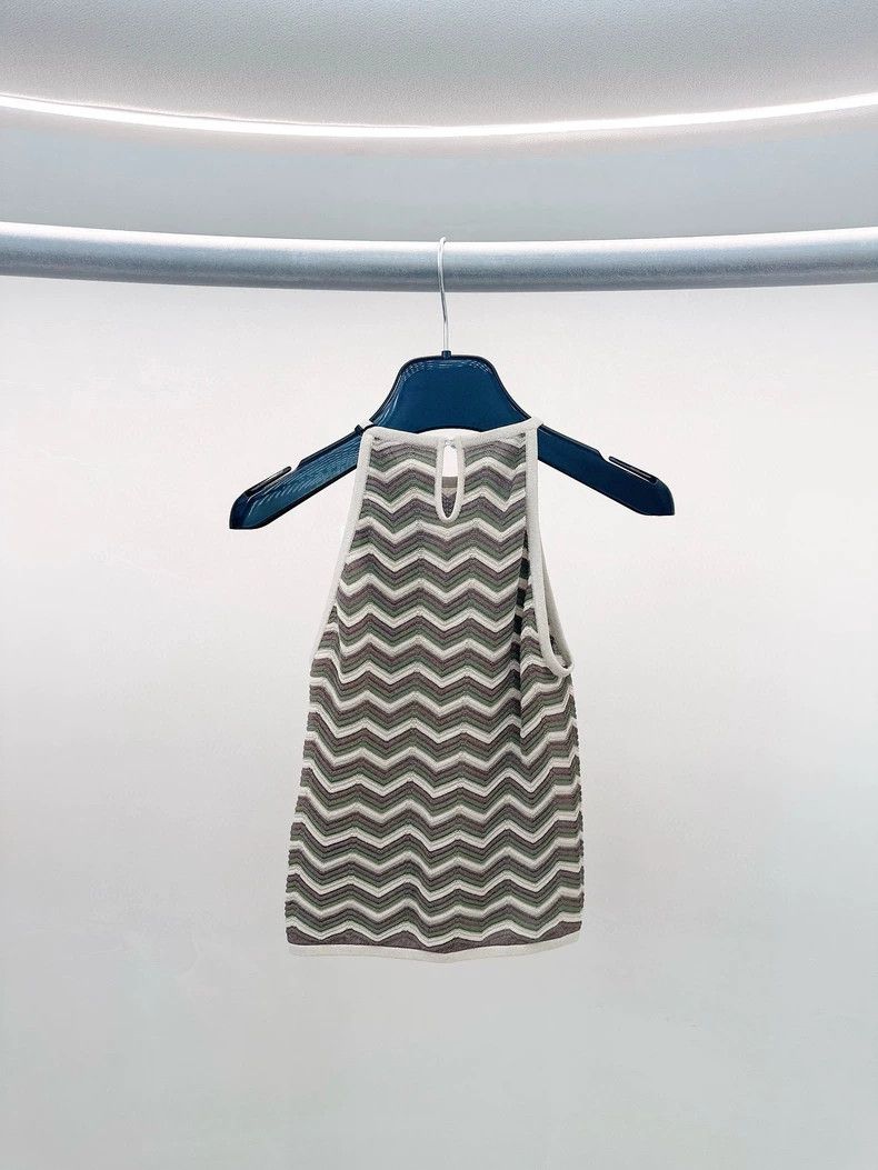 Other Saint Laurent Paris Card-colored striped vest Size XS / US 0-2 / IT 36-38 - 2 Thumbnail
