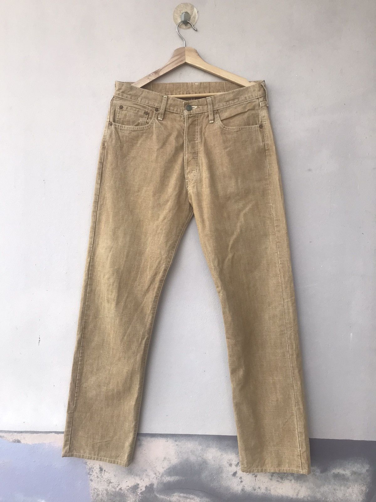 image of Studio Dartisan Vintage Studio D’Artisan Denim in Khaki, Men's (Size 33)