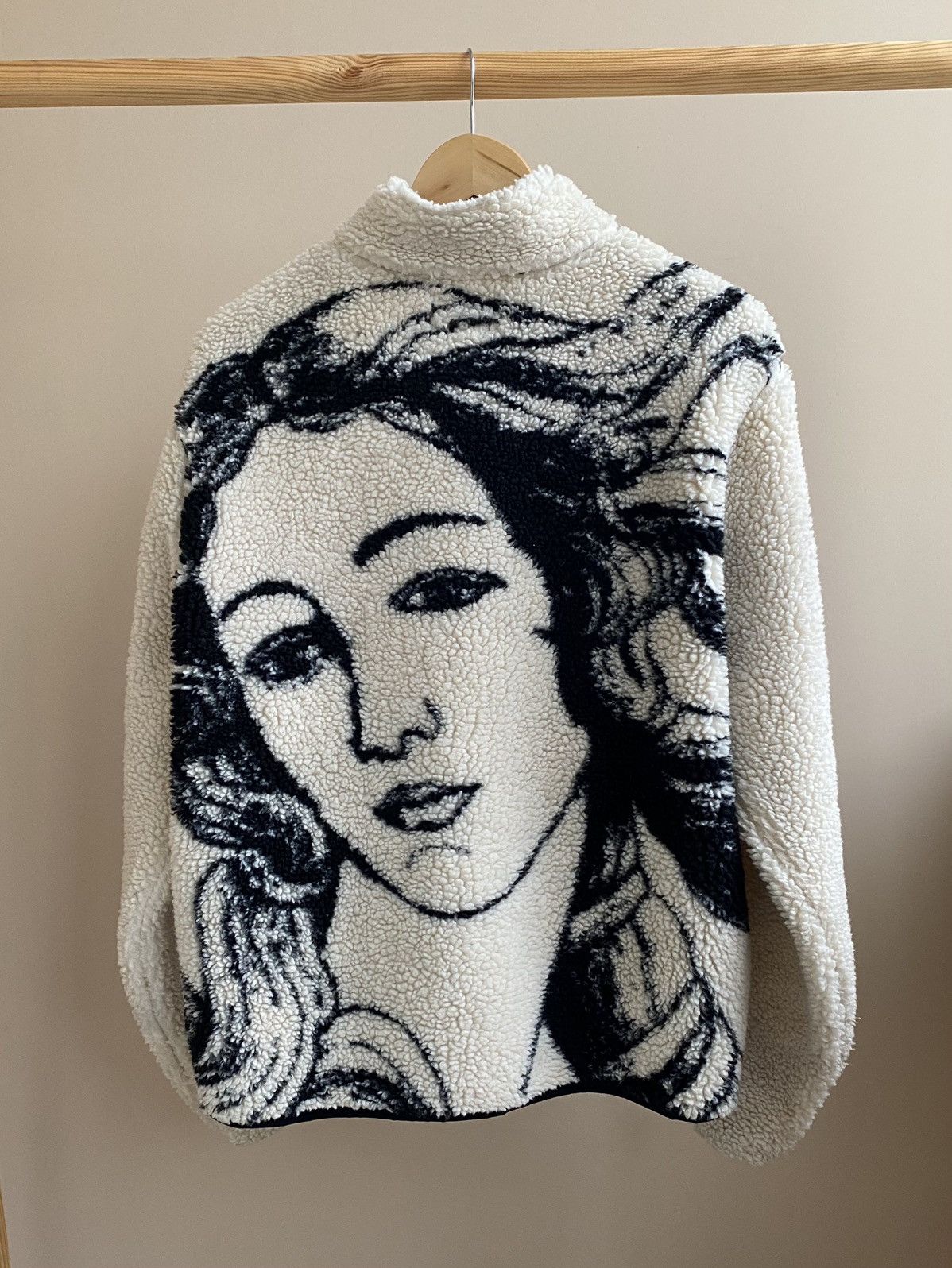 Stussy 🎱STUSSY VENUS JACQUARD SHERPA FLEECE JACKET Grailed