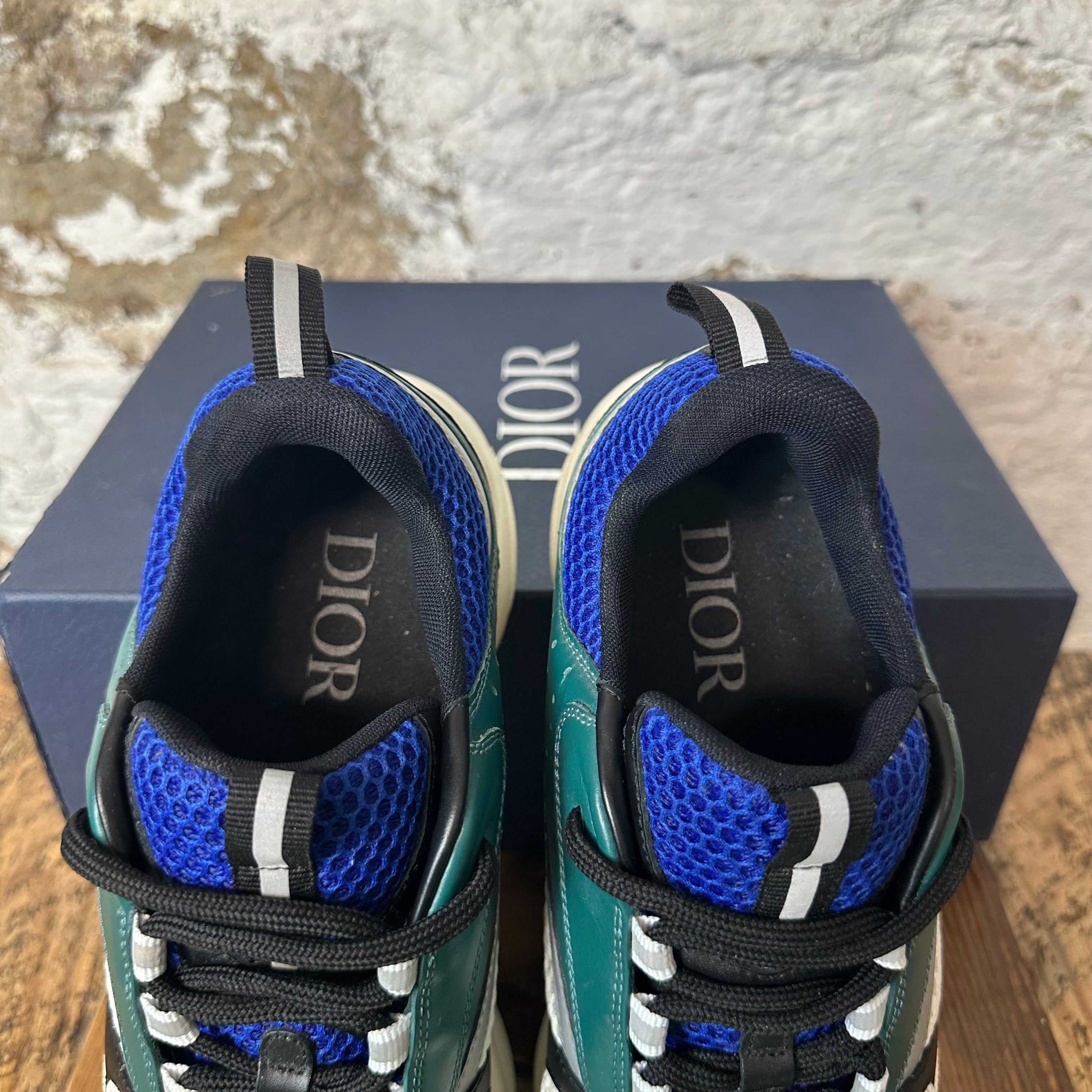 Dior Dior B22 Green White Black Sneaker Sz 9 (42) Size US 9 / EU 42 - 4 Thumbnail