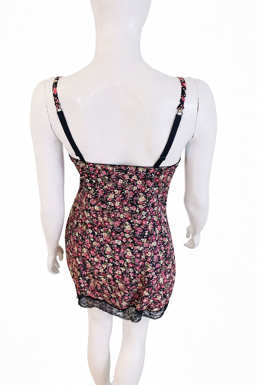 Dolce & Gabbana Vintage Dolce & Gabbana Floral D&G Lace Trim Babydoll Dress Size M / US 6-8 / IT 42-44 - 5 Thumbnail