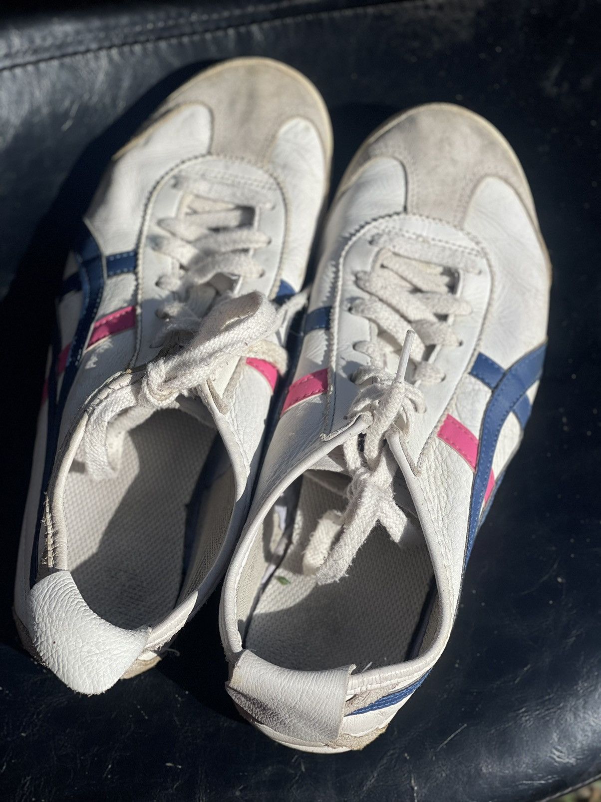 Asics × Onitsuka Tiger × Vintage Onitsuka Tiger Mexico 66 leather white sneakers Size US 7 / EU 40 - 7 Thumbnail