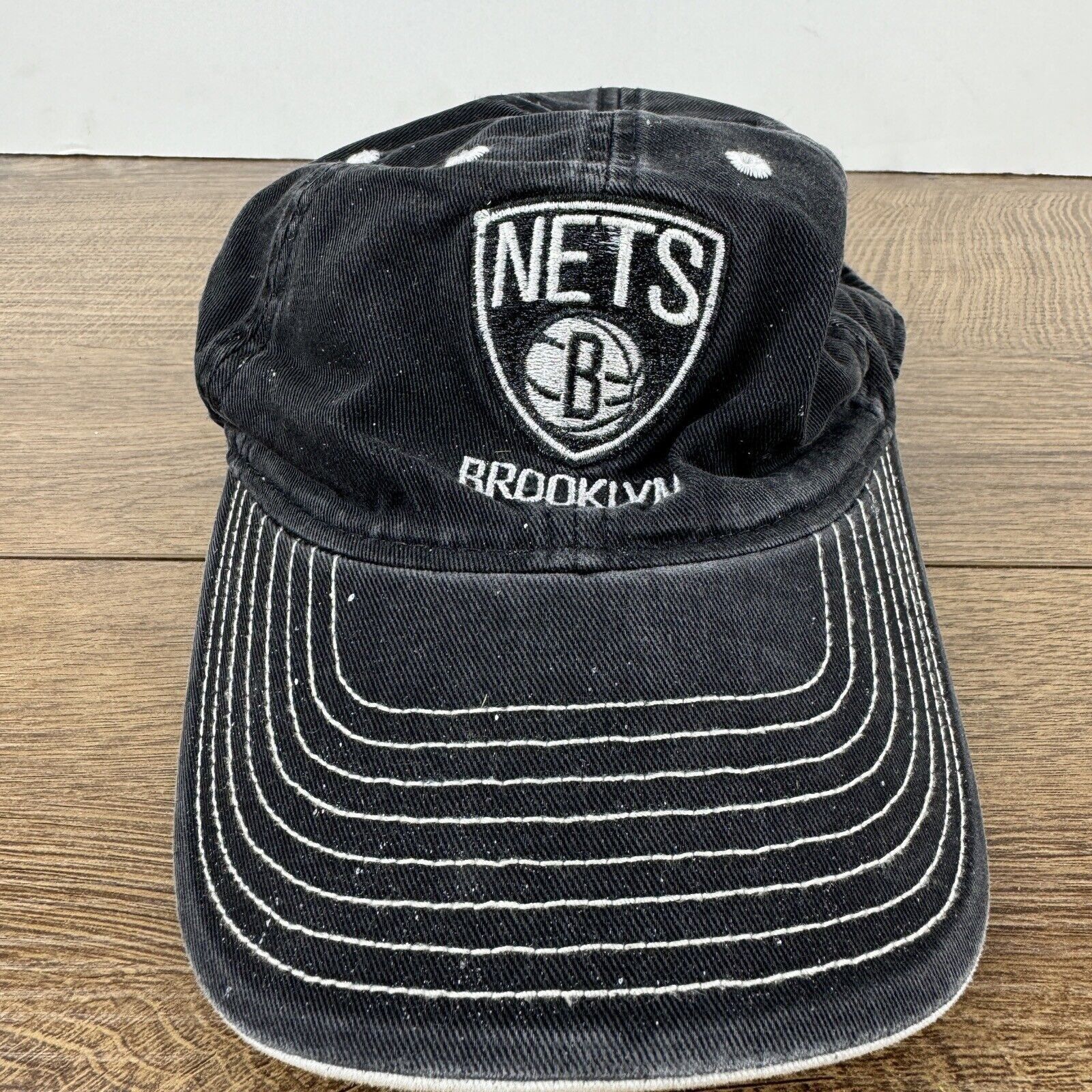 Other Brooklyn Nets Hat Nets NBA Black Hat Adjustable Adult Size H Size ONE SIZE - 2 Thumbnail