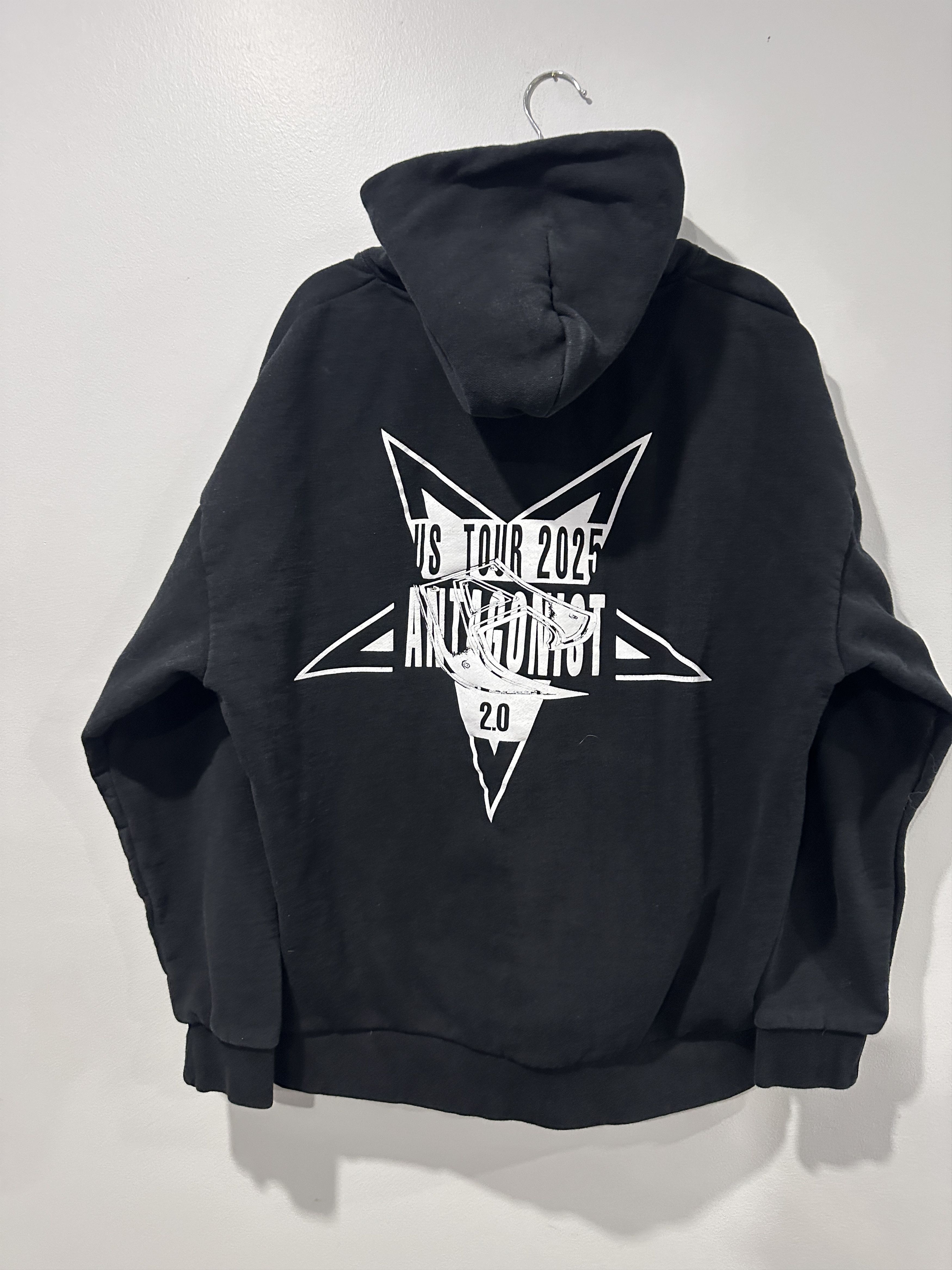 Playboi Carti Playboi Carti Antagonist US Tour 2025 Hoodie Black 2XL Size US XXL / EU 58 / 5 - 2 Thumbnail