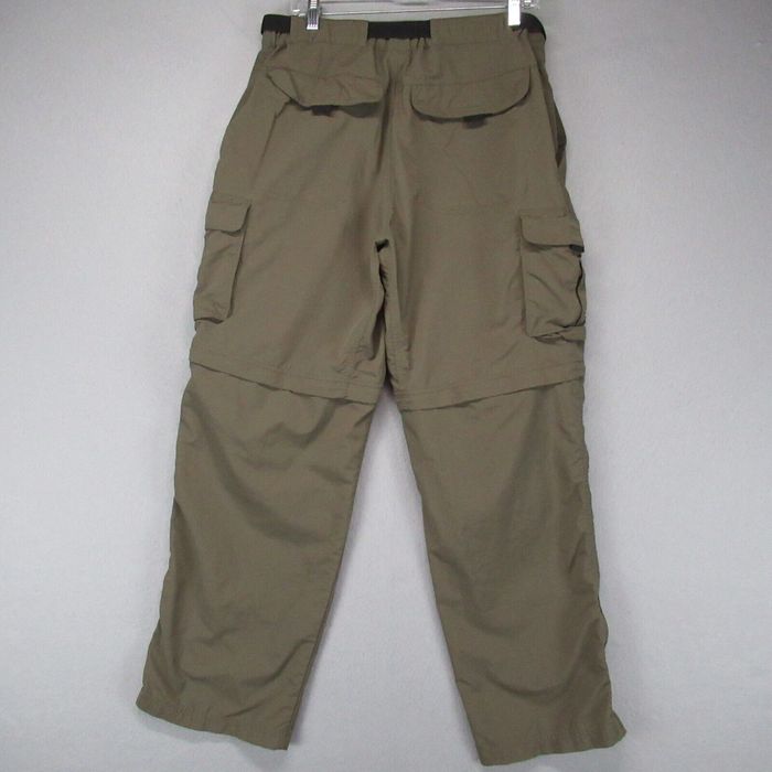Eastern Mountain Sports 2 in 1 Belted Nylon Hiking Pants or Shorts Green  Women 2 | SidelineSwap