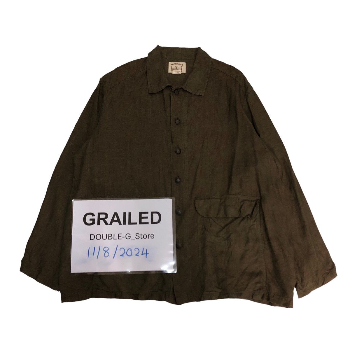 Japanese Brand × Vintage 📌VINTAGE CHORE DOUBLE POCKETS JACKET HAYMAKER Size US L / EU 52-54 / 3 - 1 Thumbnail
