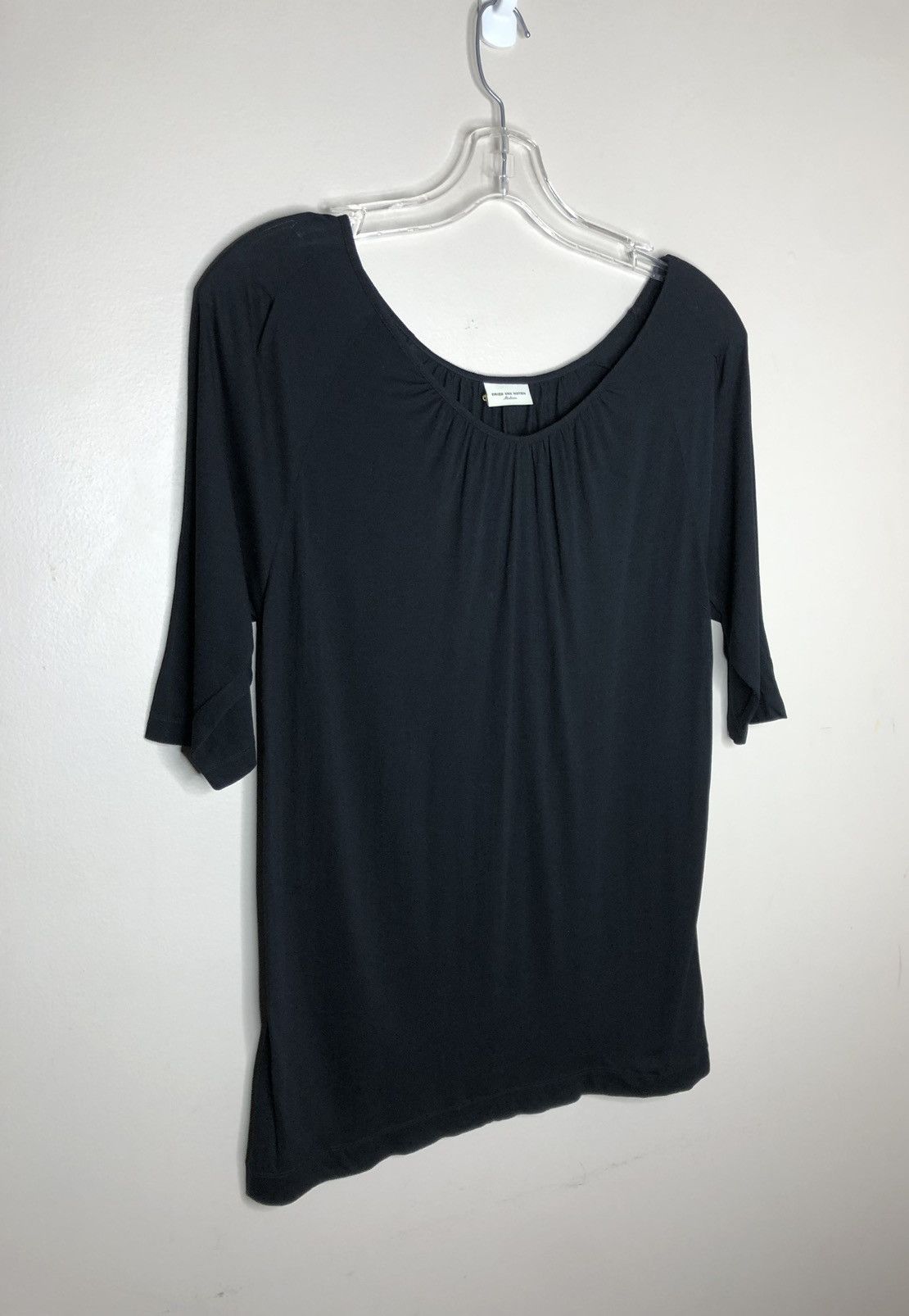 Dries Van Noten Dries Van Noten Draped Scoop Neck Blouse Size M / US 6-8 / IT 42-44 - 16 Thumbnail