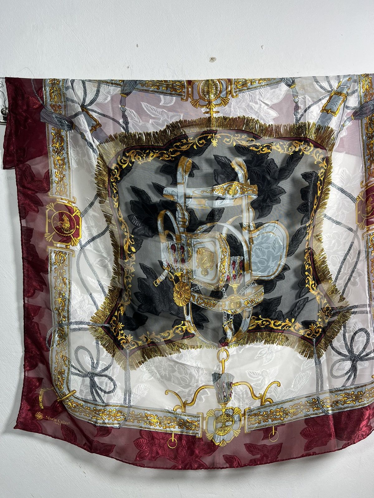 Other Scarf 🧣 Vintage Scarf Maria Callas Size ONE SIZE - 5 Thumbnail