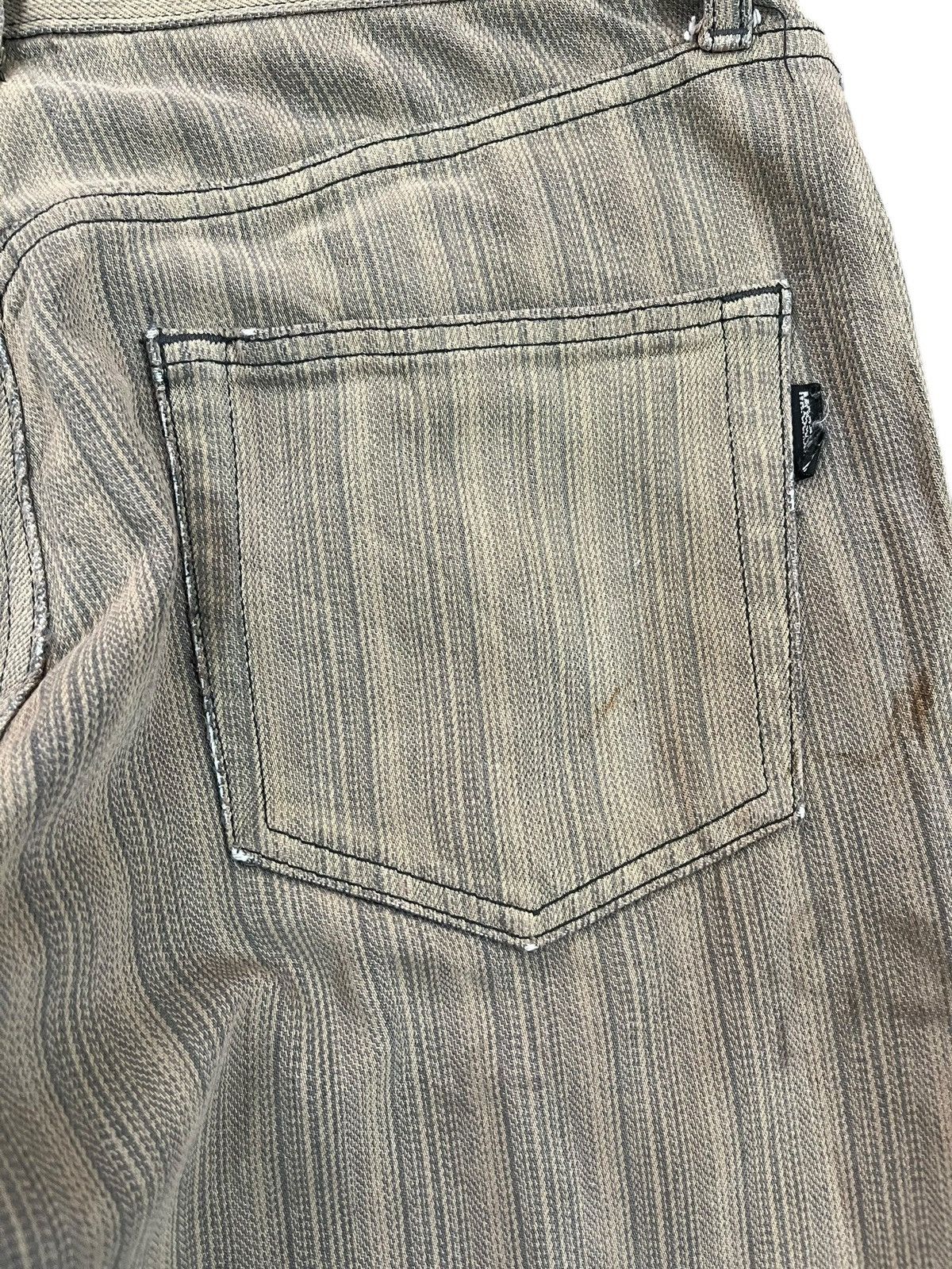 Massimo Osti × Mossimo Vintage Mossimo Hickory Distressed Denim Size US 30 / EU 46 - 8 Thumbnail
