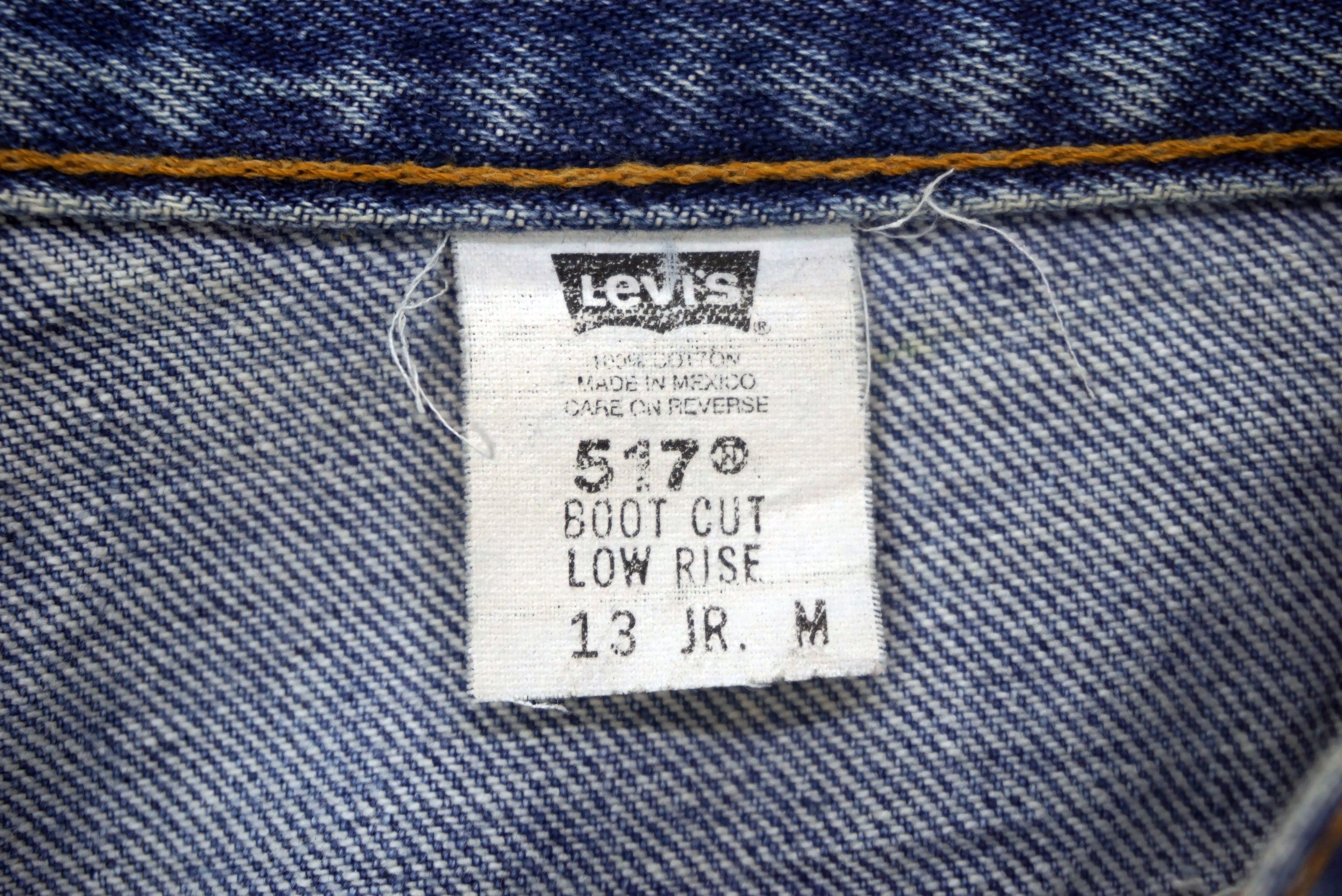 Levi's Vintage Levi's 517 Jeans W32xL26.5 11517-4892 Cropped Denim Size US 32 / EU 48 - 13 Thumbnail