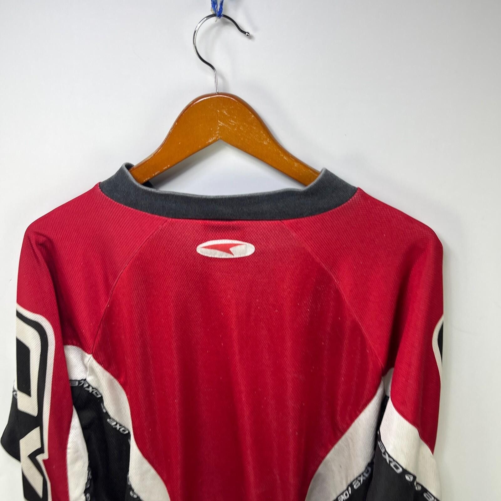 Other Vintage 90s AXO Motocross Jersey XL Motorsport Size ONE SIZE - 11 Thumbnail