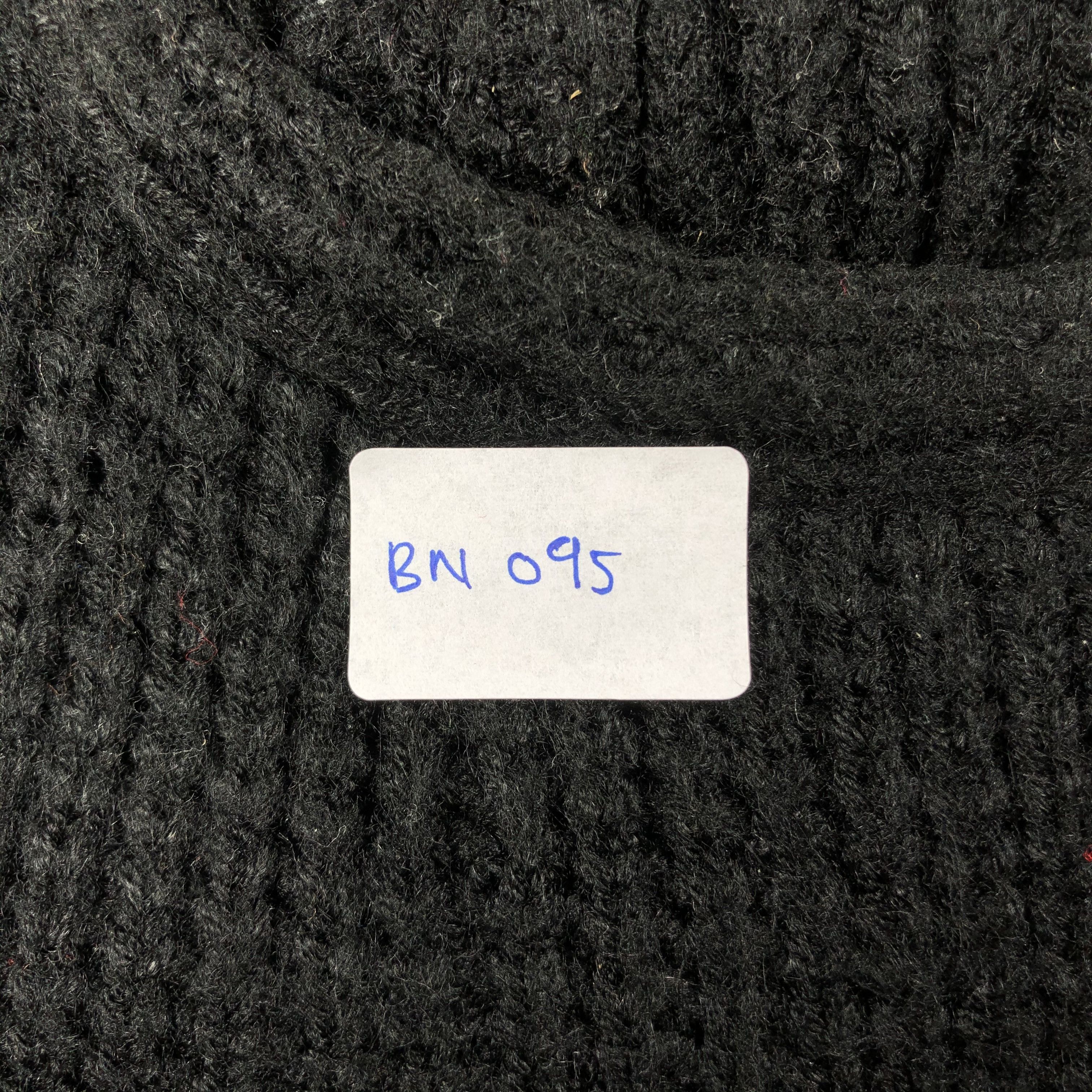 Japanese Brand Black Knit Balaclava Hat Beanie Size ONE SIZE - 4 Thumbnail