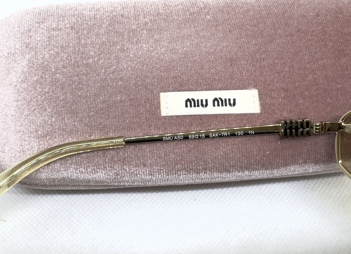 Miu Miu NEW Miu Miu sunglasses Miu Miu MU A50S 5AK-7R1 Size ONE SIZE - 18 Thumbnail