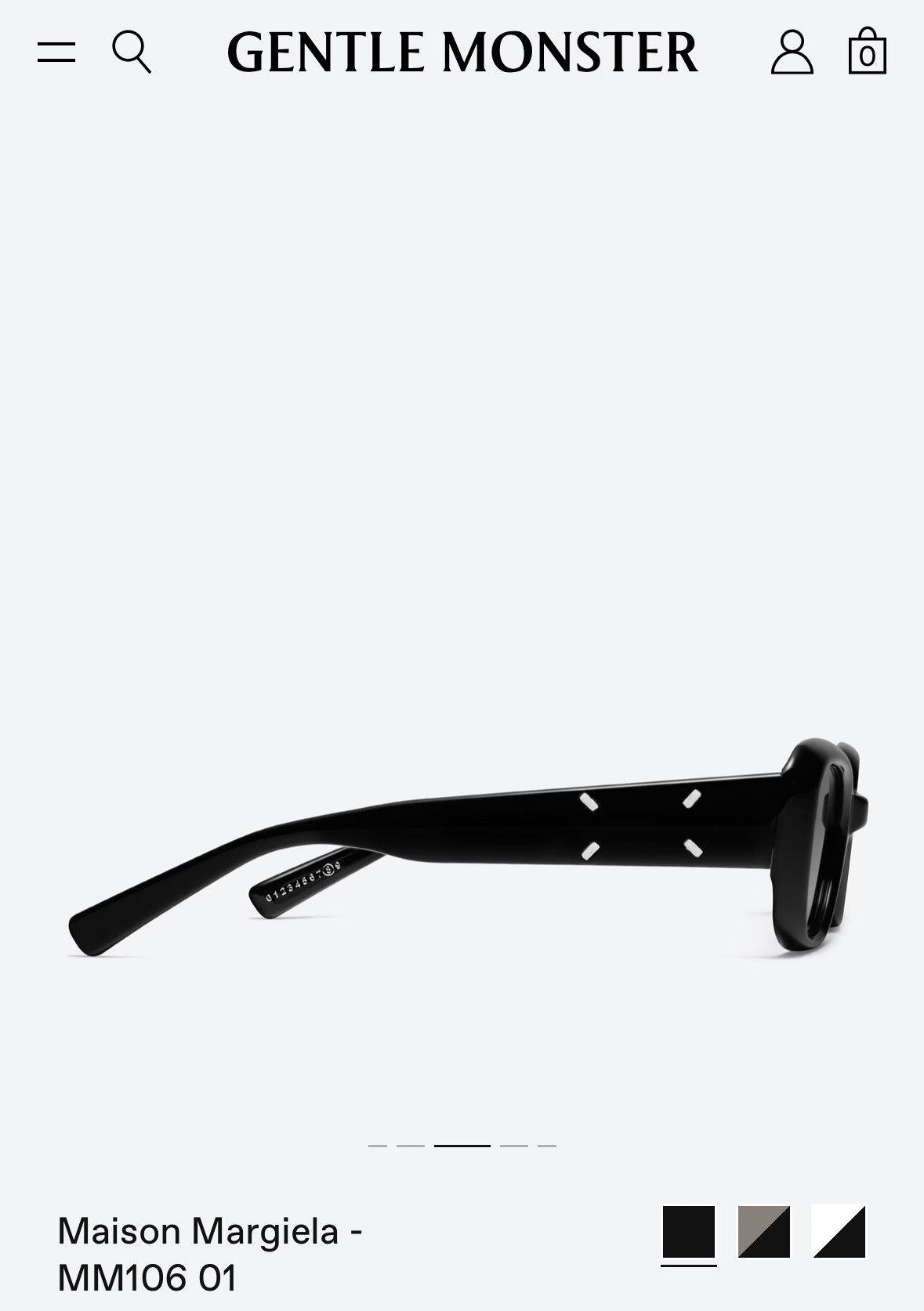 Gentle Monster × Maison Margiela Gentle Monster x Maison Margiela Sunglasses MM106 Size ONE SIZE - 9 Thumbnail