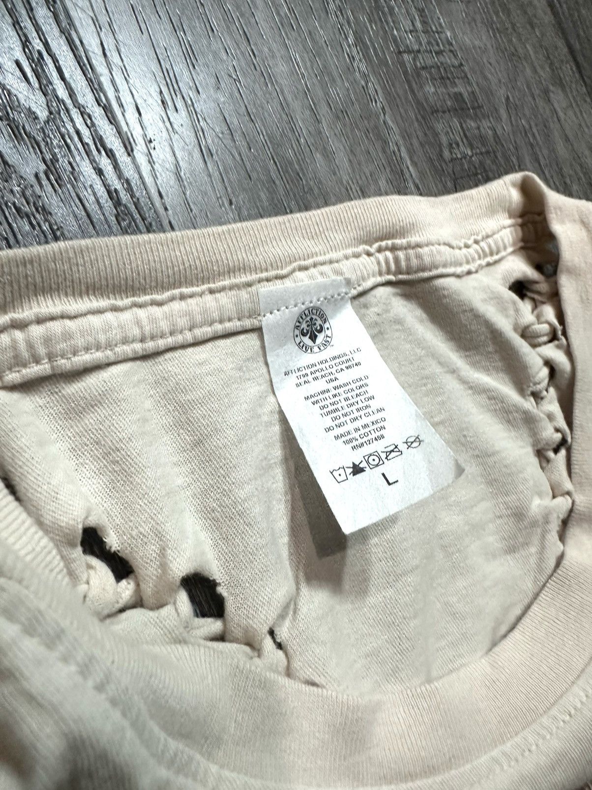 Affliction × Vintage AFFLICTION LIVE FAST Size L / US 10 / IT 46 - 3 Thumbnail