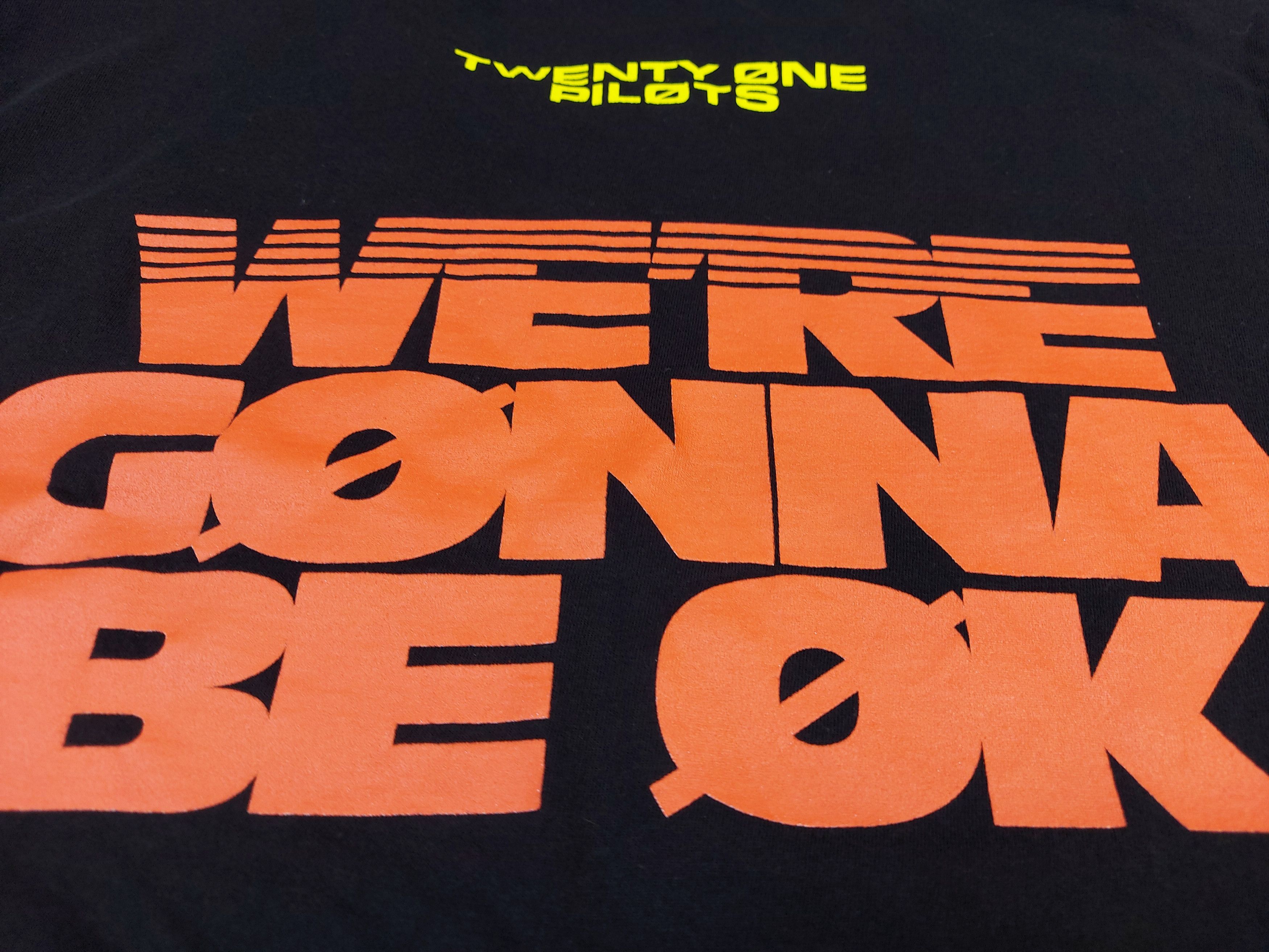 Band Tees Twenty One Pilots Band Level Of Concern We’re Gonna Be OK Size US M / EU 48-50 / 2 - 7 Thumbnail