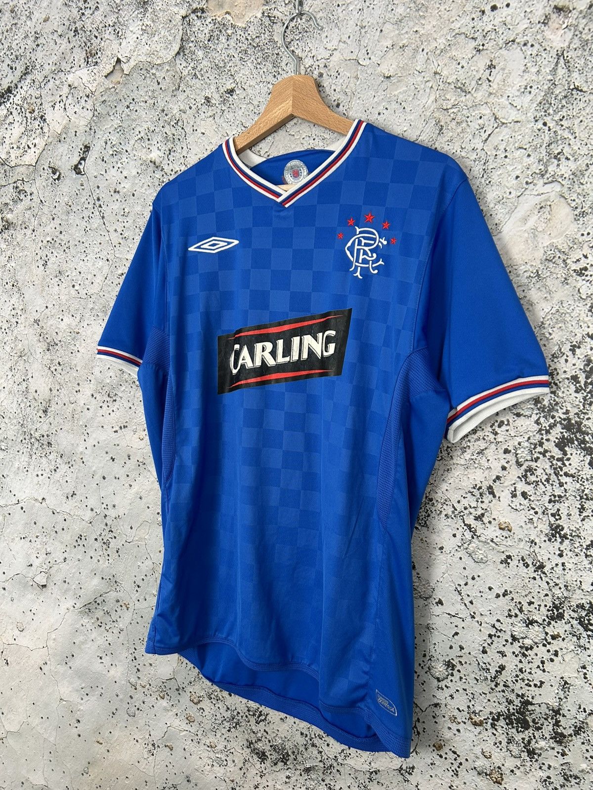Umbro Vintage Umbro Glasgow Rangers Soccer Jersey Football Archive Size US L / EU 52-54 / 3 - 2 Thumbnail