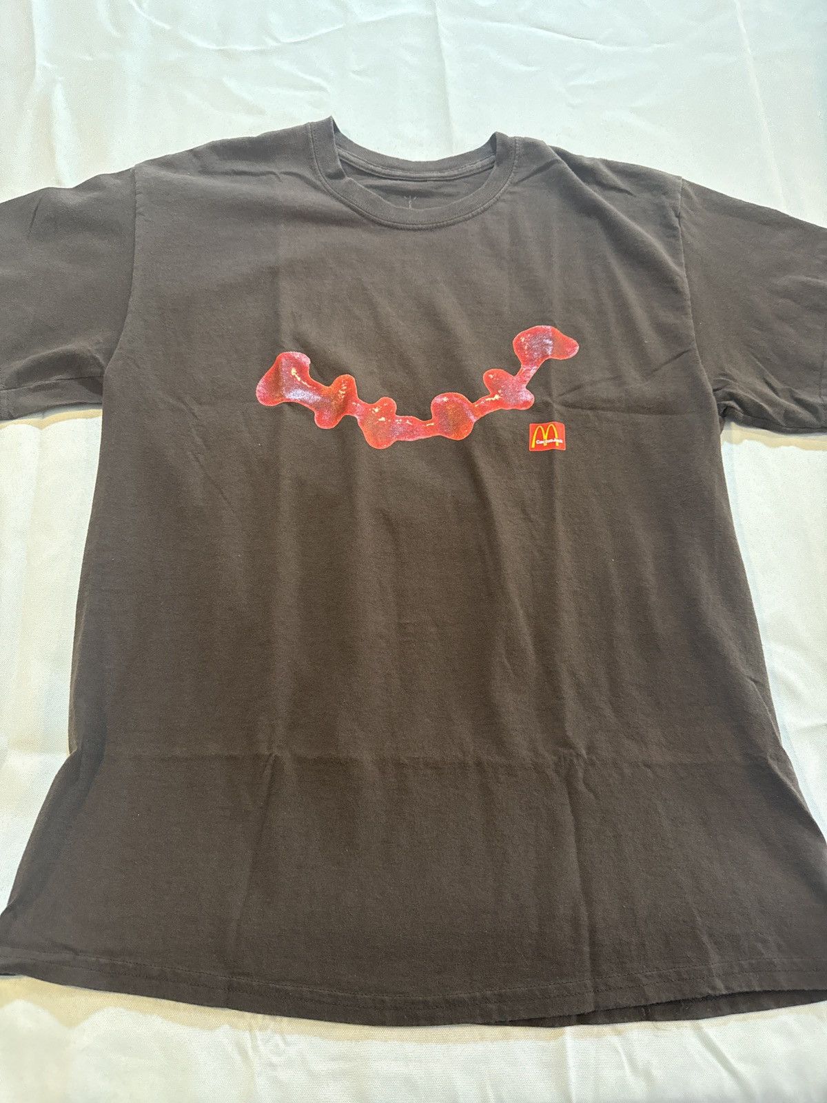 Travis Scott Travis Scott Ketchup Tee Brown Mcdonald’s Size Medium Size US M / EU 48-50 / 2 - 1 Thumbnail