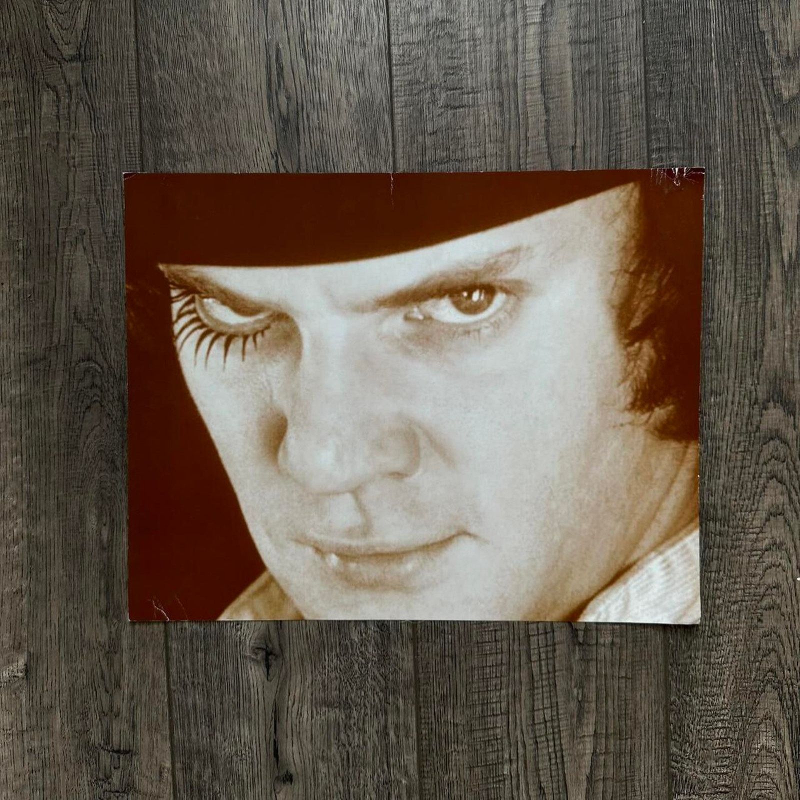 Vintage Vintage Clockwork Orange Stanley Kubrick Movie Promo Poster Size ONE SIZE - 2 Thumbnail