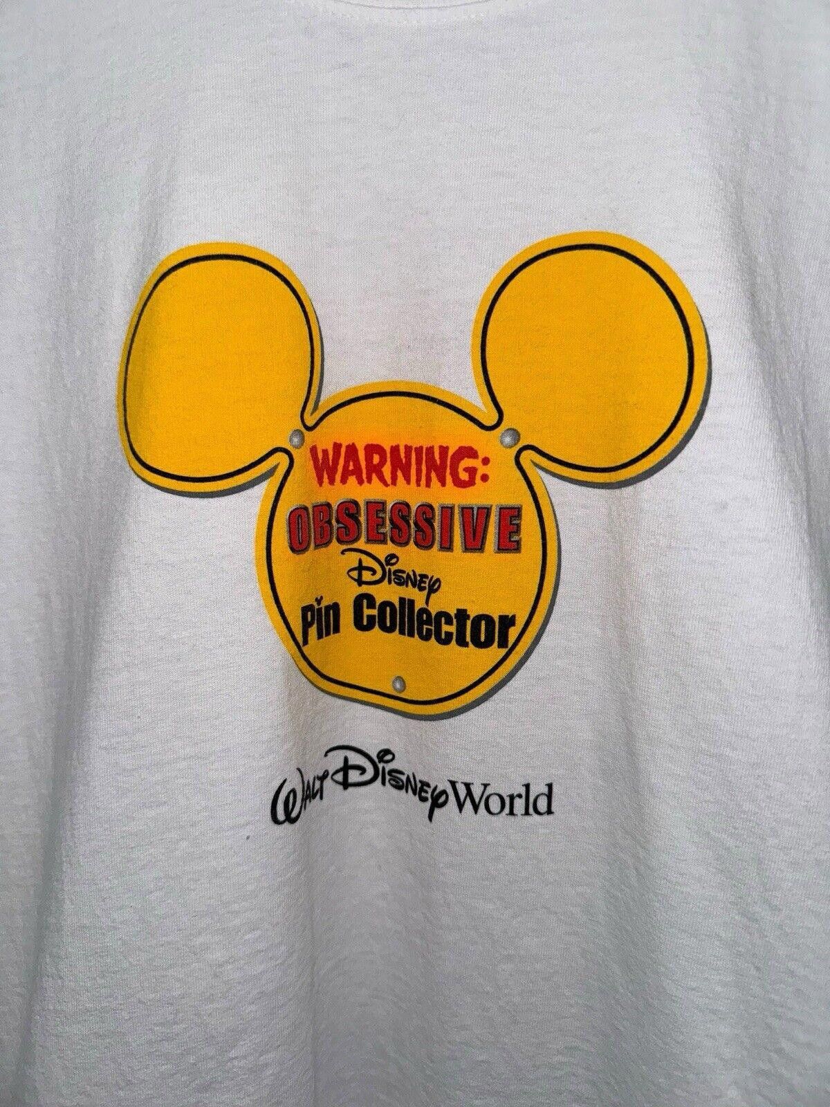 Designer Vintage Walt Disney World Obsessive Pin Collector Shirt L Size US L / EU 52-54 / 3 - 2 Thumbnail
