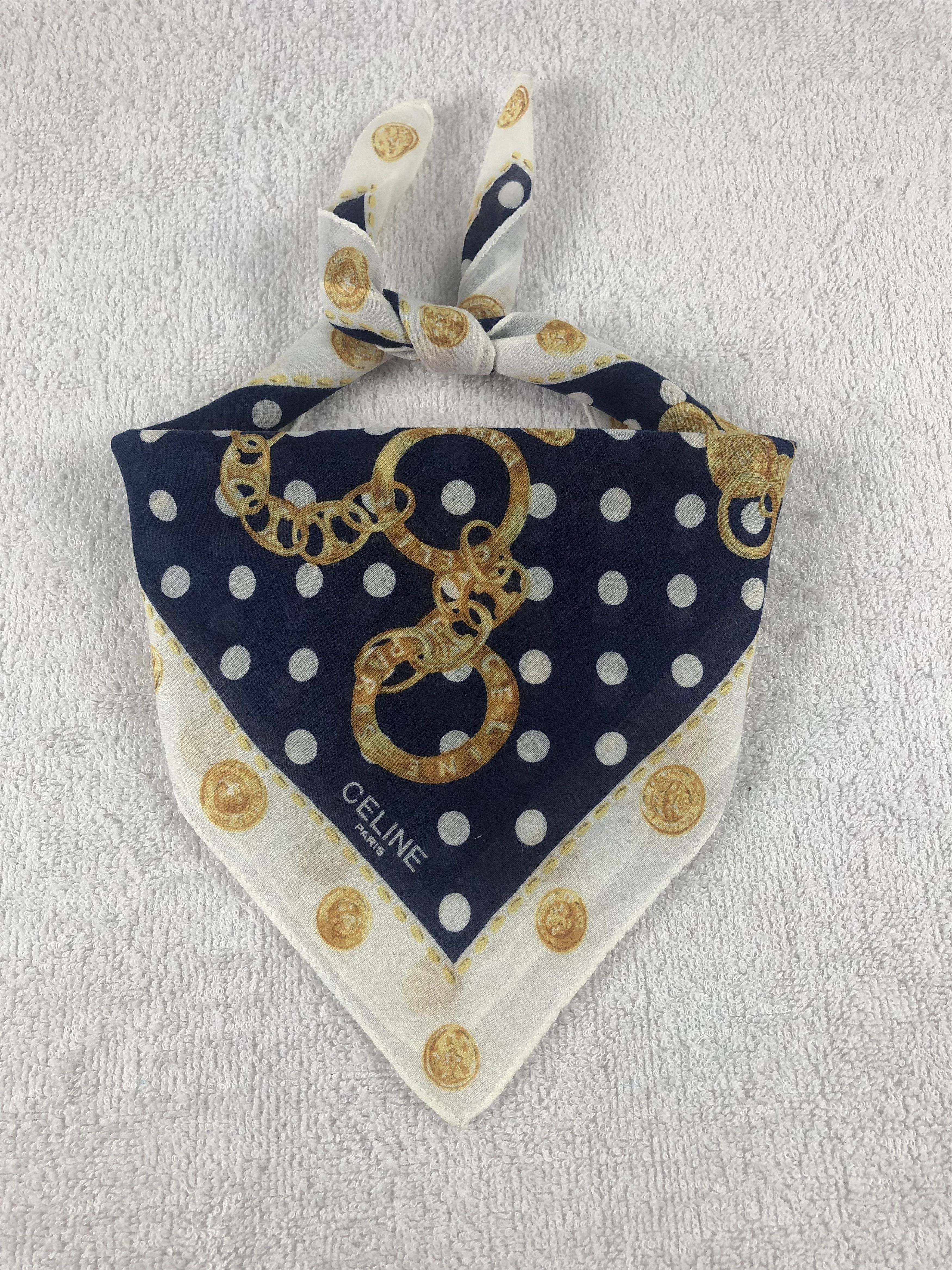 Celine Celine Handkerchief / Bandana / Neckerchief Size ONE SIZE - 2 Thumbnail