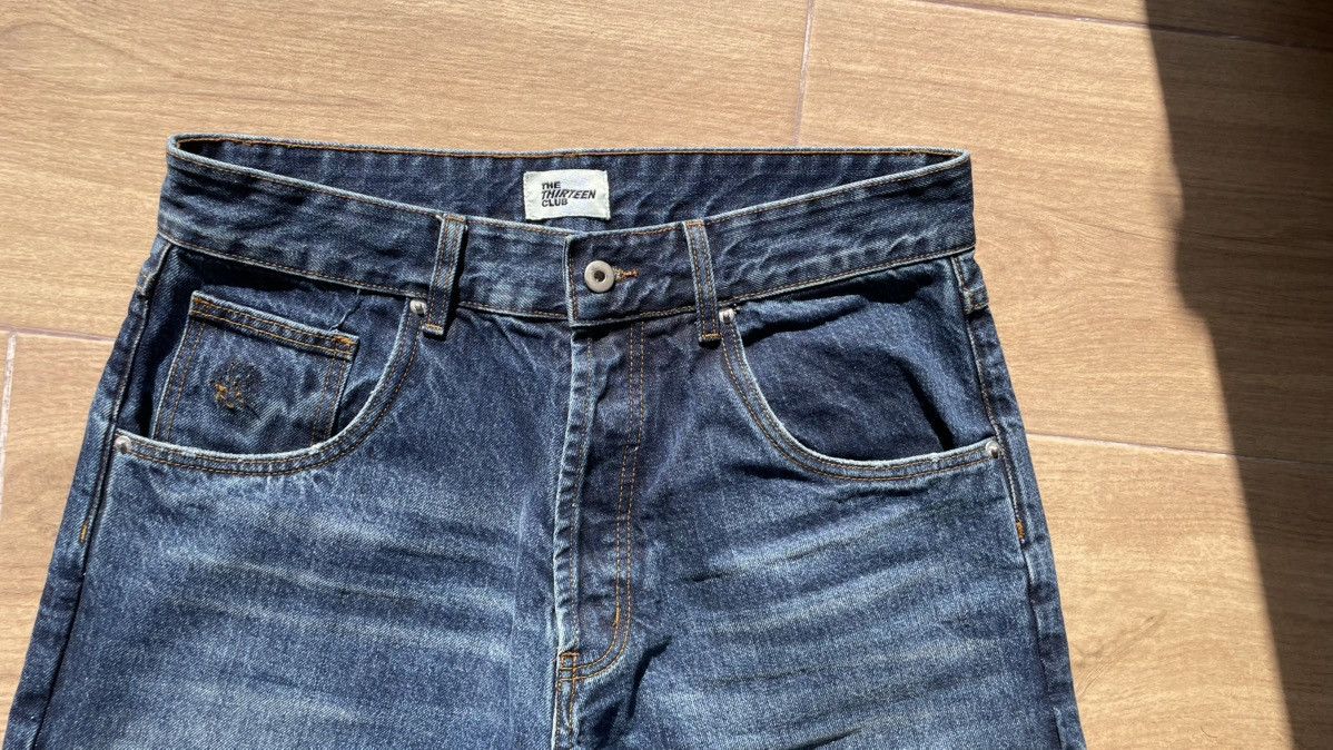Other Wide leg Distressed Denim Size US 33 - 3 Thumbnail