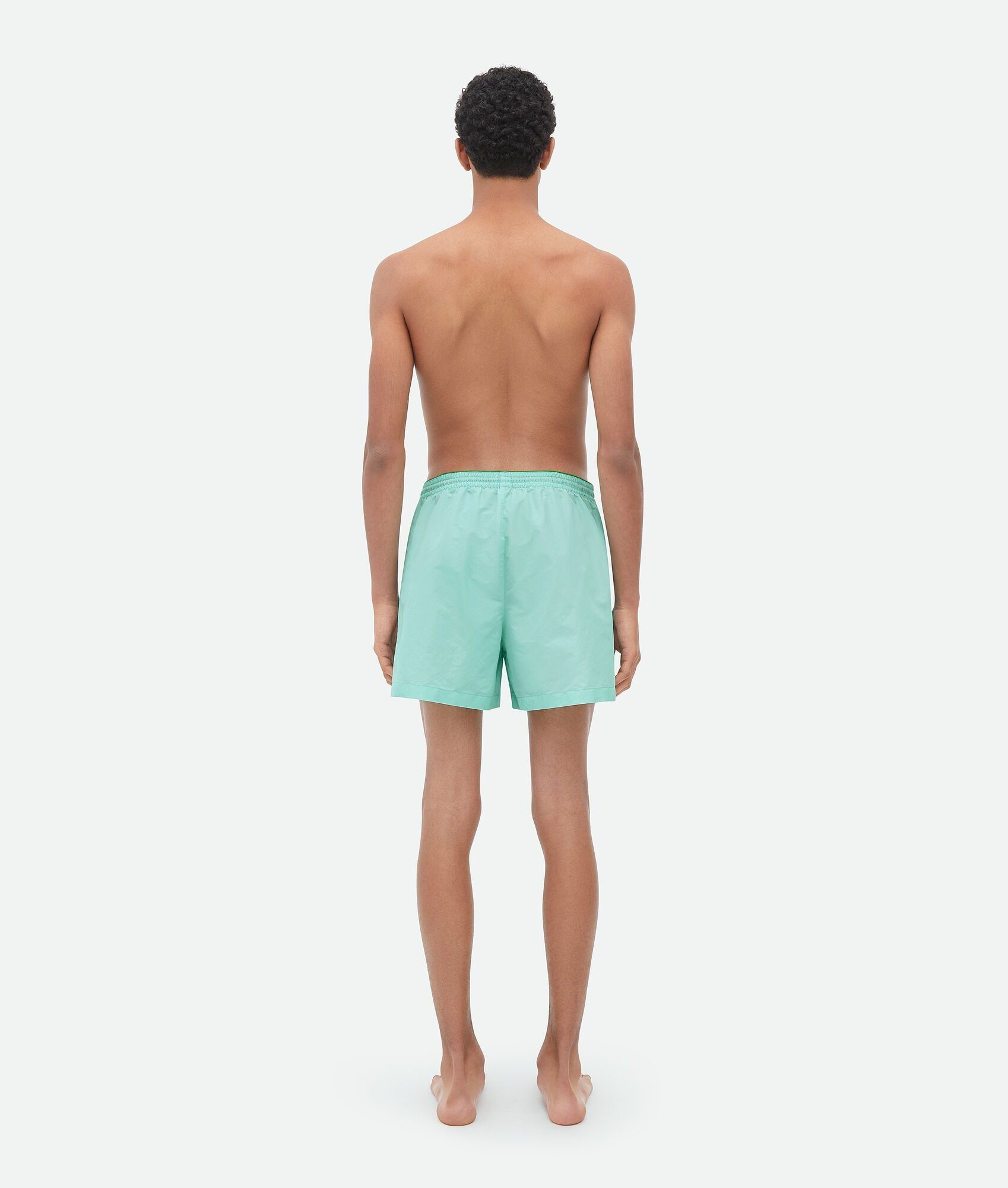 Bottega Veneta o1n1vont1024 Polyester Swim Shorts in Light Blue Size US 32 / EU 48 - 3 Thumbnail