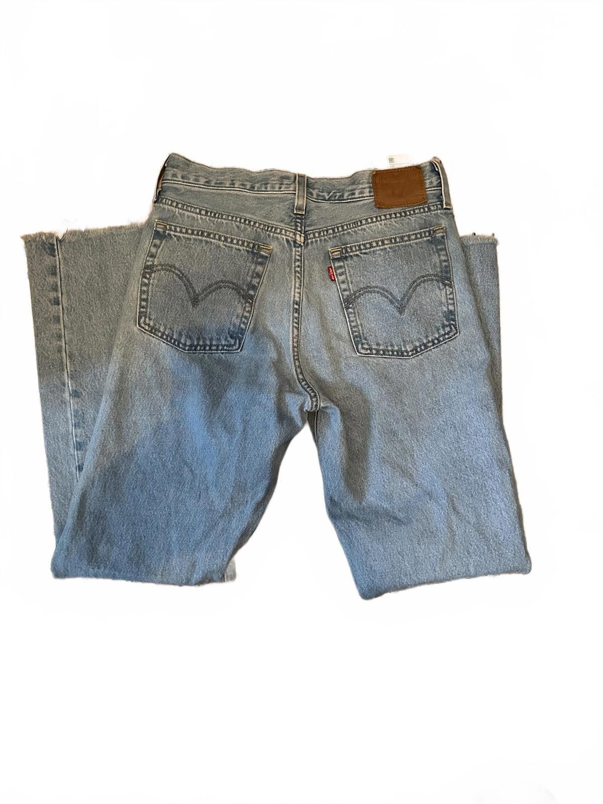 Levi's Levi's Wedgie Straight Women's Jeans Size 28 Size 28" / US 6 / IT 42 - 2 Thumbnail