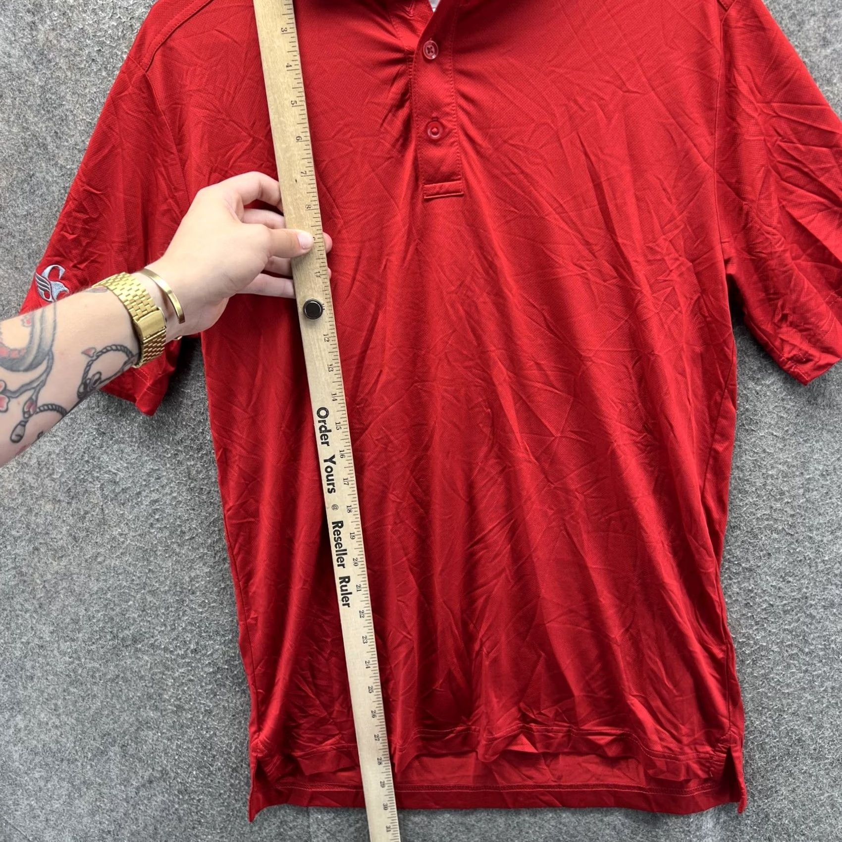 Callaway Callaway Shirt Mens Small Red Opti-Dri Golf Polo Moisture Wicking Short Sleeve Mens Red Opti-Dri Polo Size US S / EU 44-46 / 1 - 5 Thumbnail